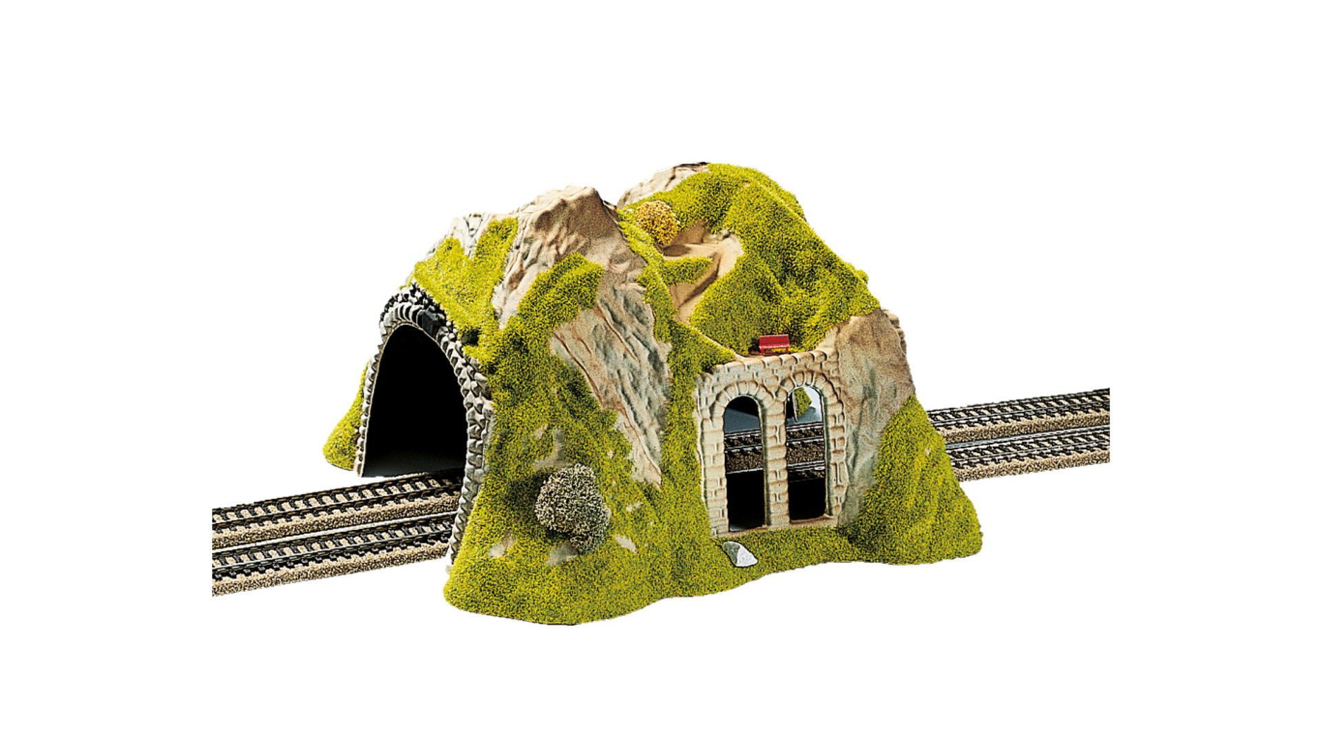 Modelleisenbahn-Tunnel NOCH® Tunnel, 2-gleisig für Modelleisenbahn, gerad