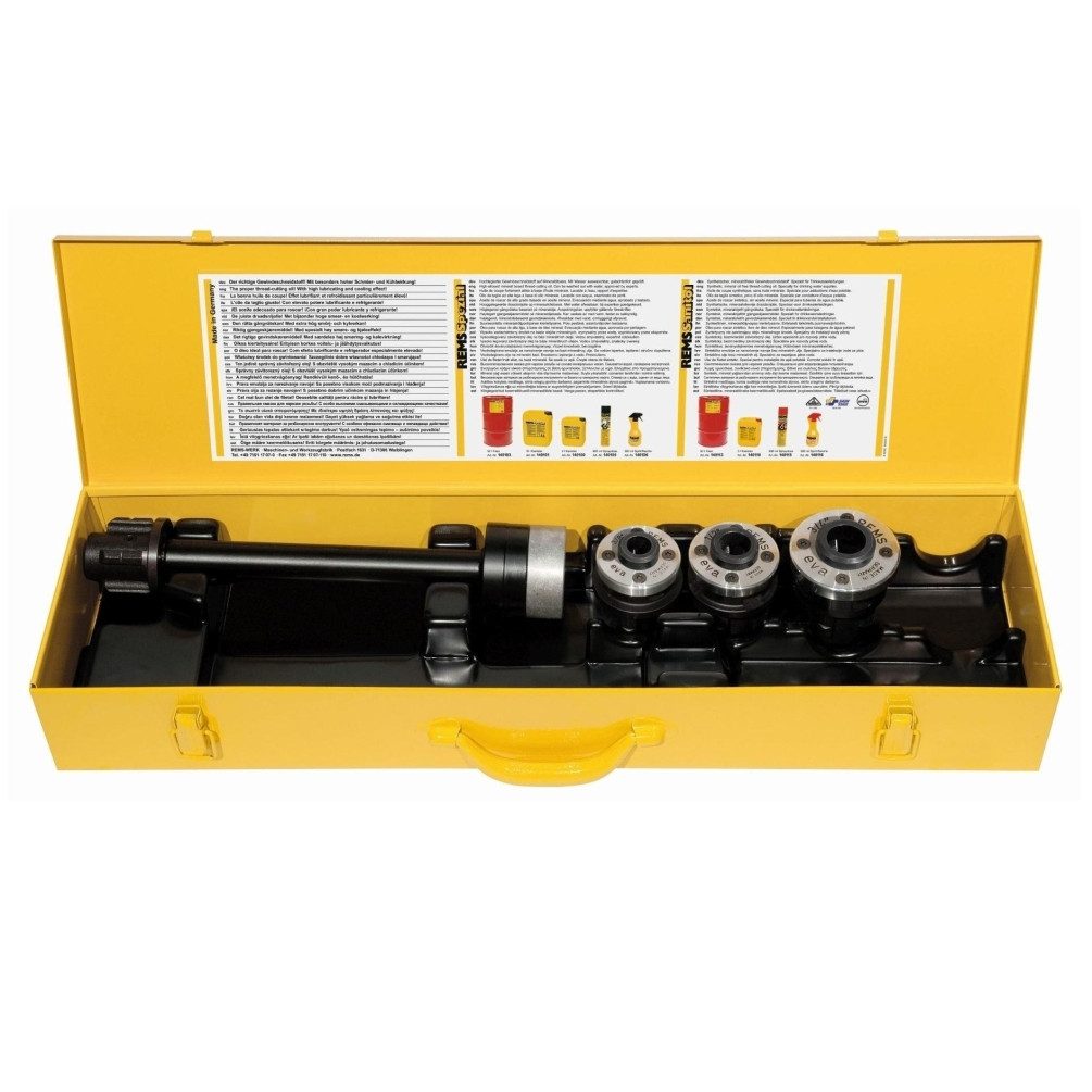 Gewindeschneider Rems Schnellwechsel Schneidköpfe S 3/8 - 3/4" R