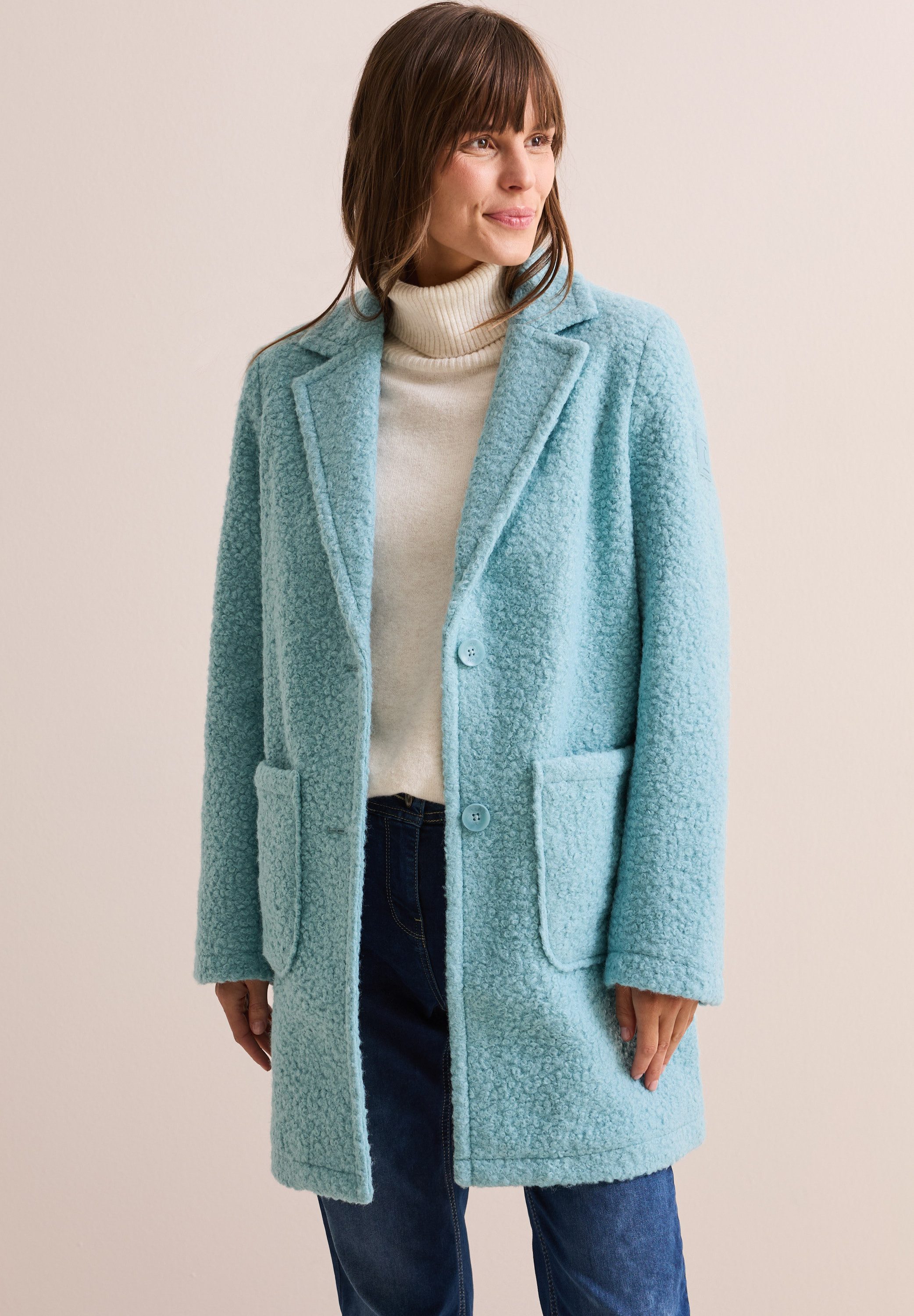 CECIL Wollmantel mit aufgenähten Taschen