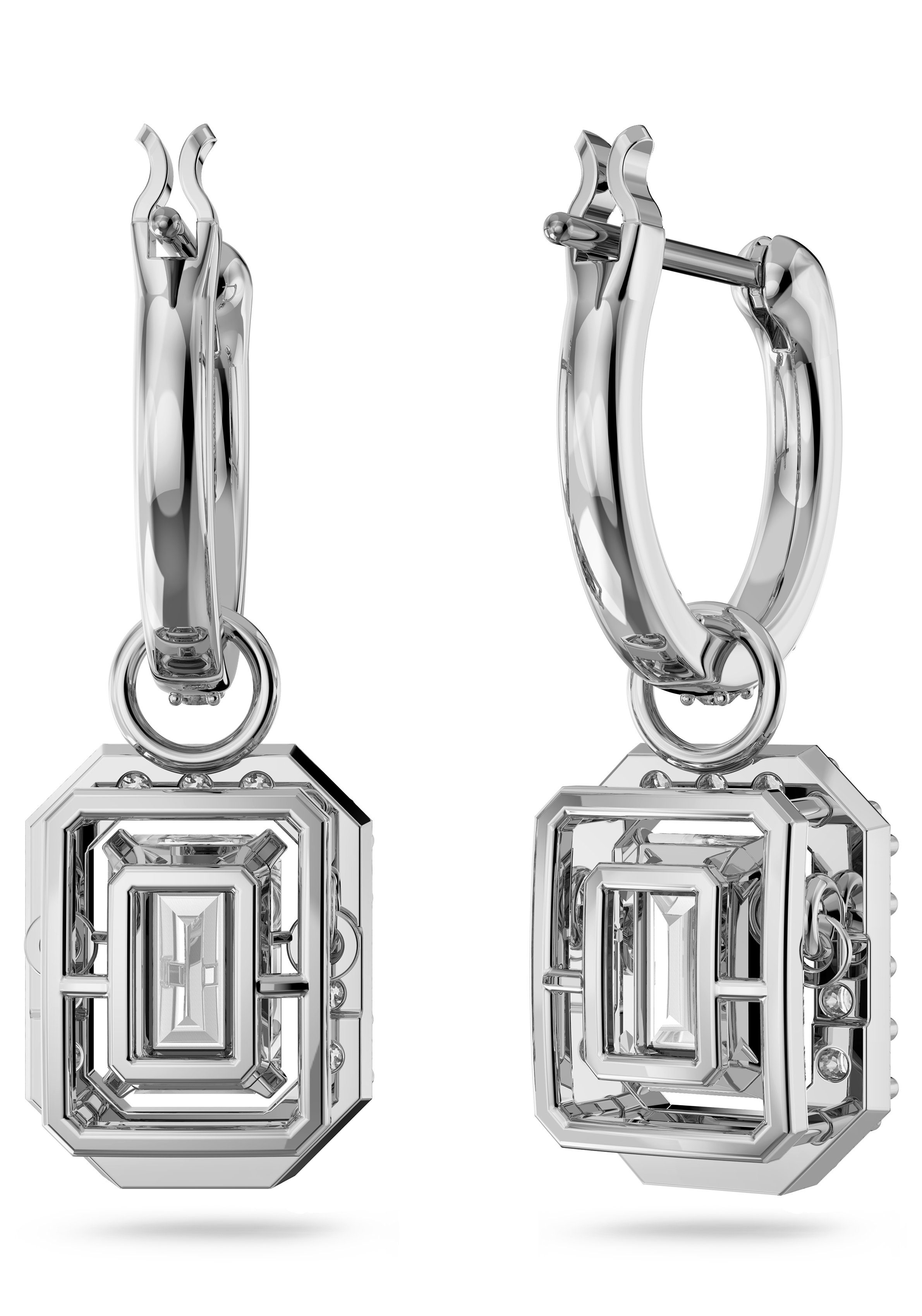 Swarovski Paar Ohrhänger Una Millenia Dc Stern, mit Swarovski® Kristall - Einhänger abnehmbar