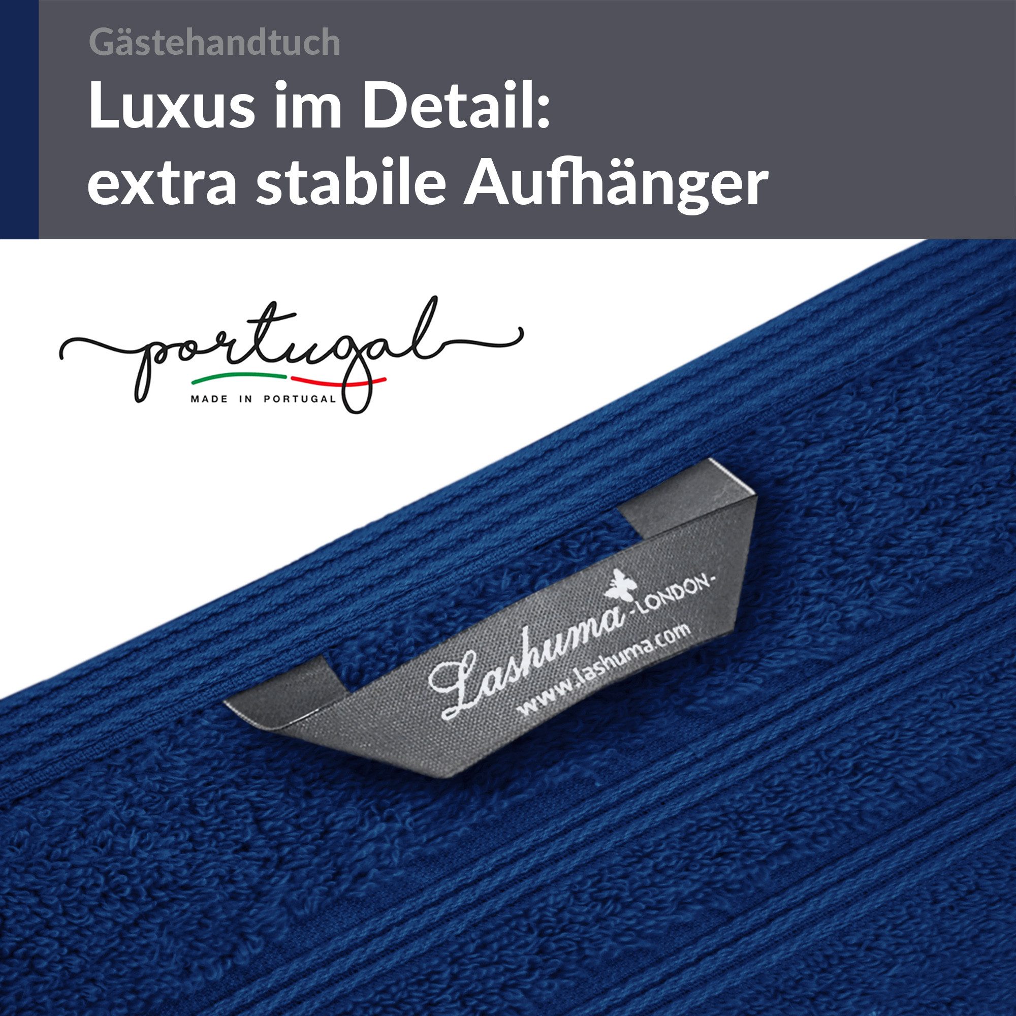 Lashuma Gästehandtücher London, Frottee (Spar-Set, 4-St), günstig online kaufen