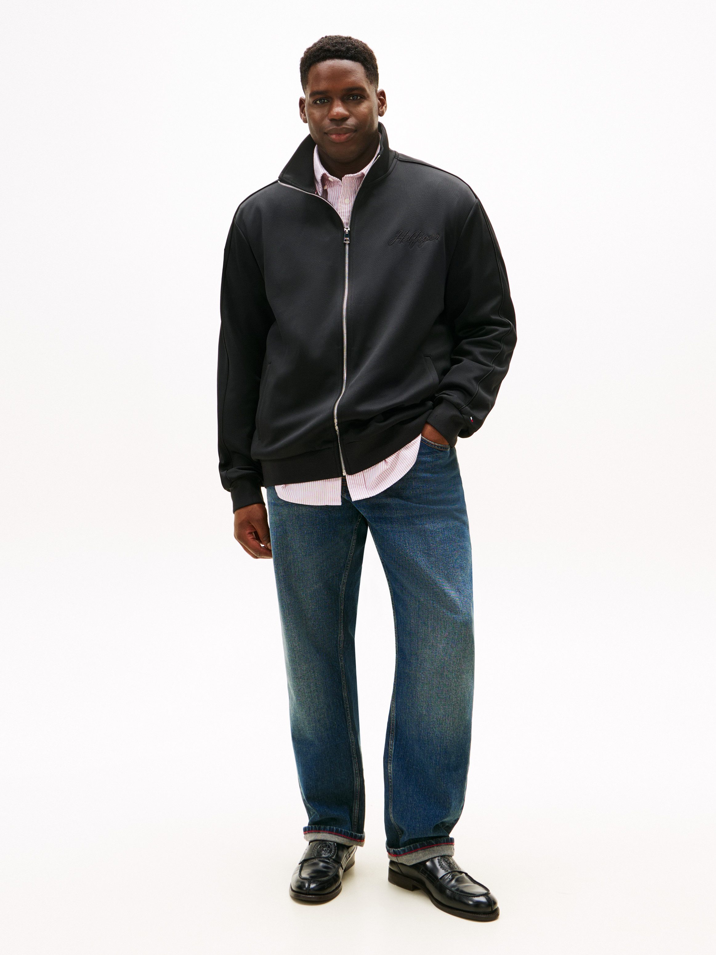 Tommy Hilfiger Big & Tall Sweatjacke BT-MODERN ATH TRACK Große Größen