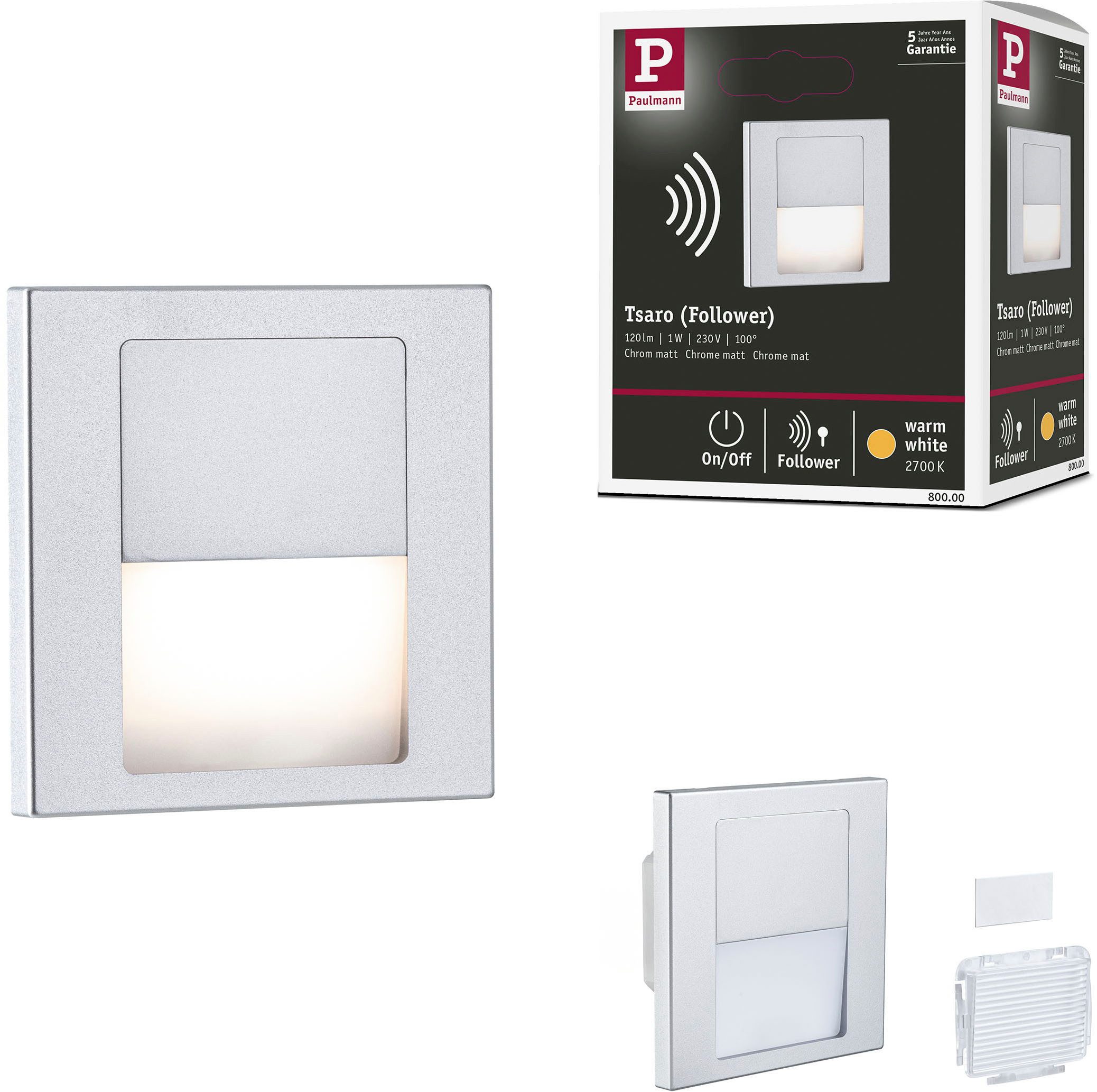 Paulmann LED Einbauleuchte LED Wandeinbauleuchte Tsaro günstig online kaufen