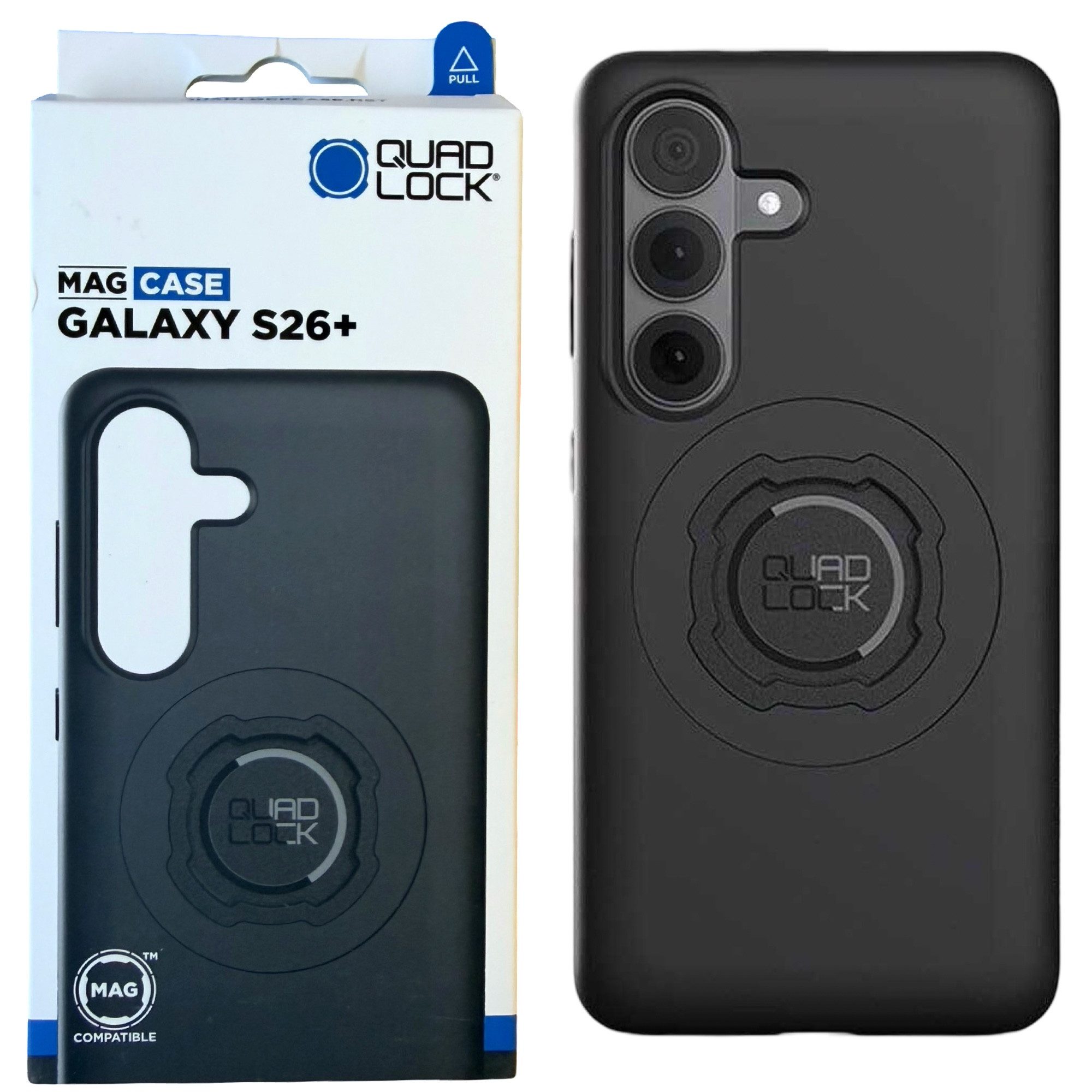 Quad Lock Handy-Halterung QUAD LOCK MAG Case Handy Schutz Hülle Halter passend für Galaxy S26+