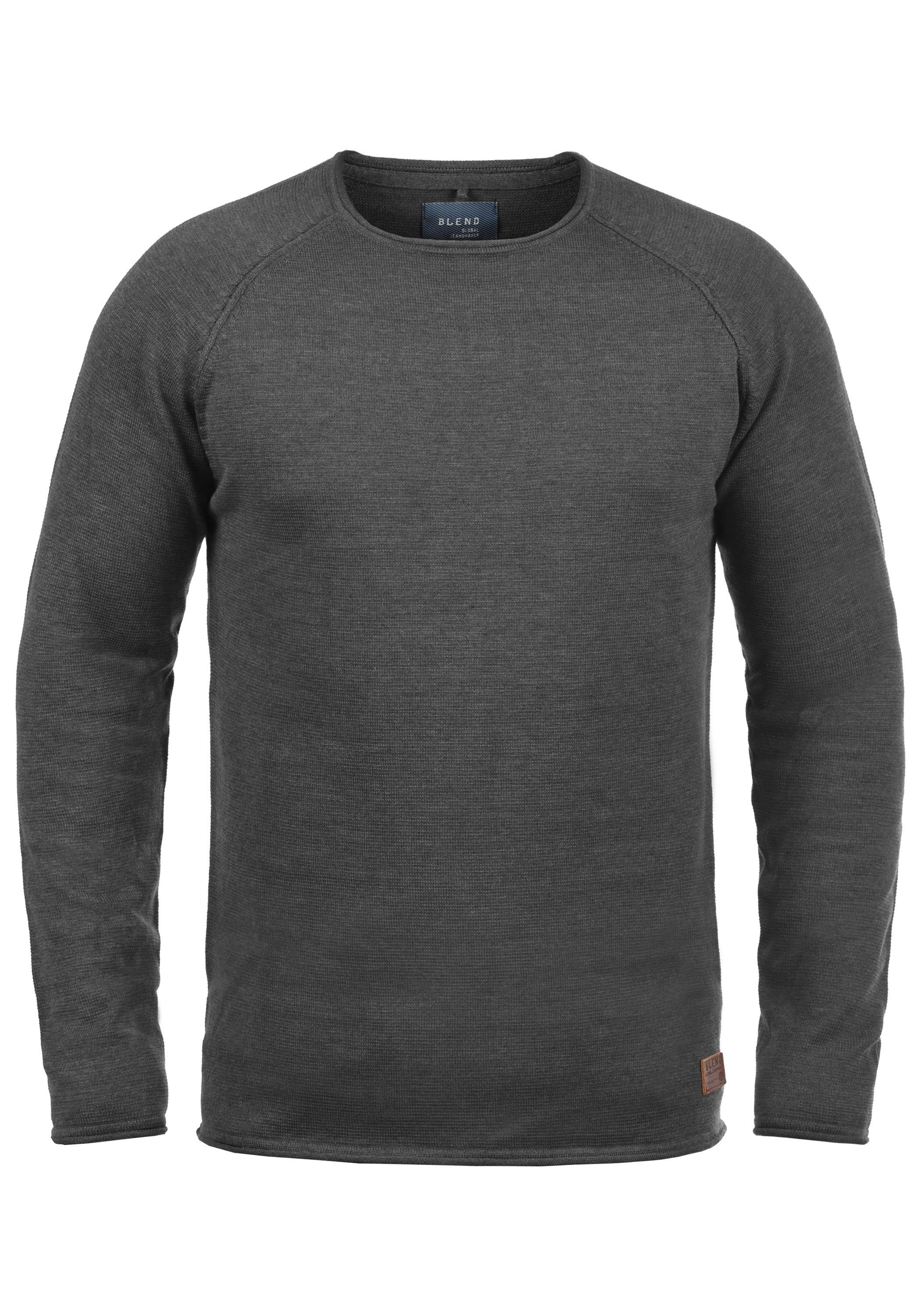 Blend Strickpullover BHJohn Strickpullover mit aufgerollten Säumen günstig online kaufen