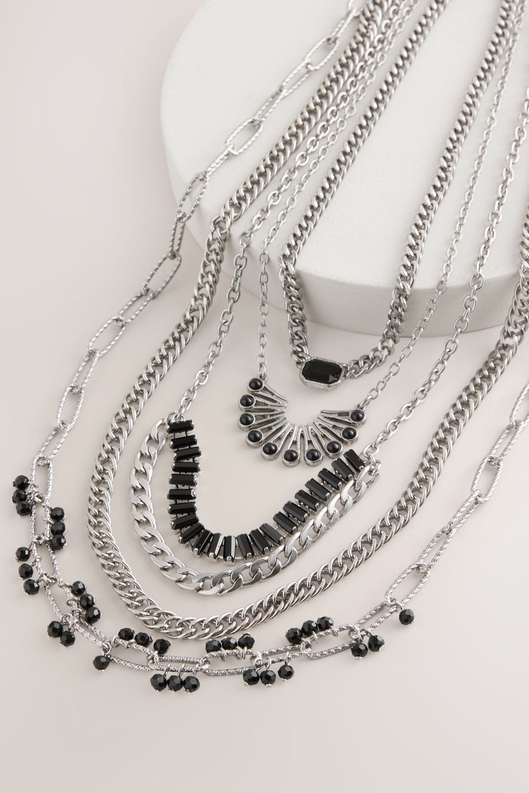 Next Ketten-Set Mehrlagige Boho-Halskett...