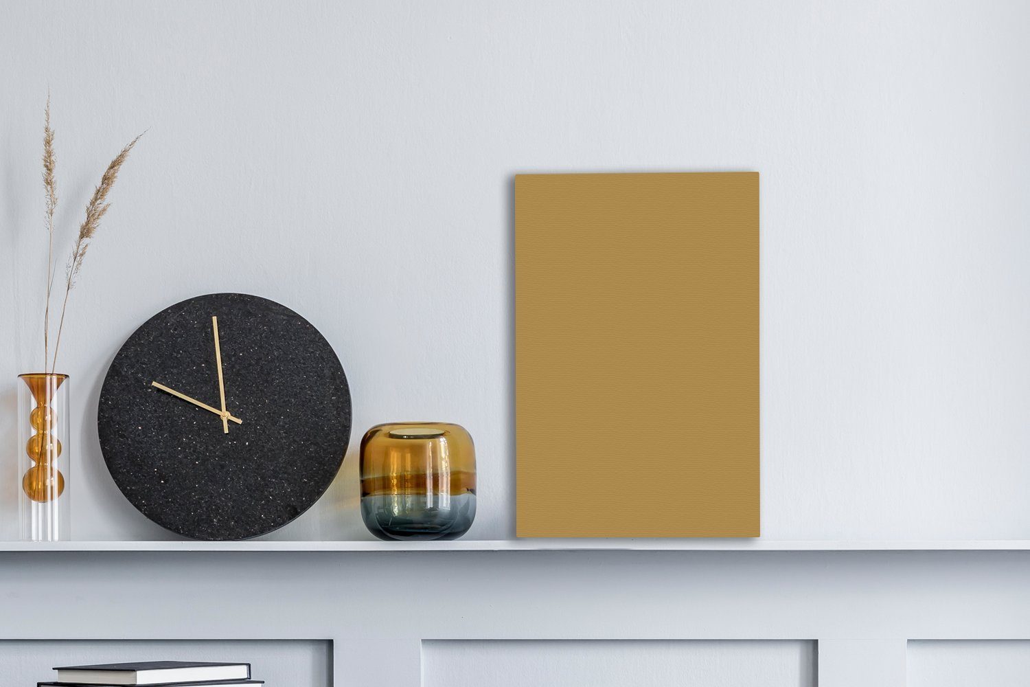 OneMillionCanvasses® Leinwandbild Ockergelb - Farbe - günstig online kaufen