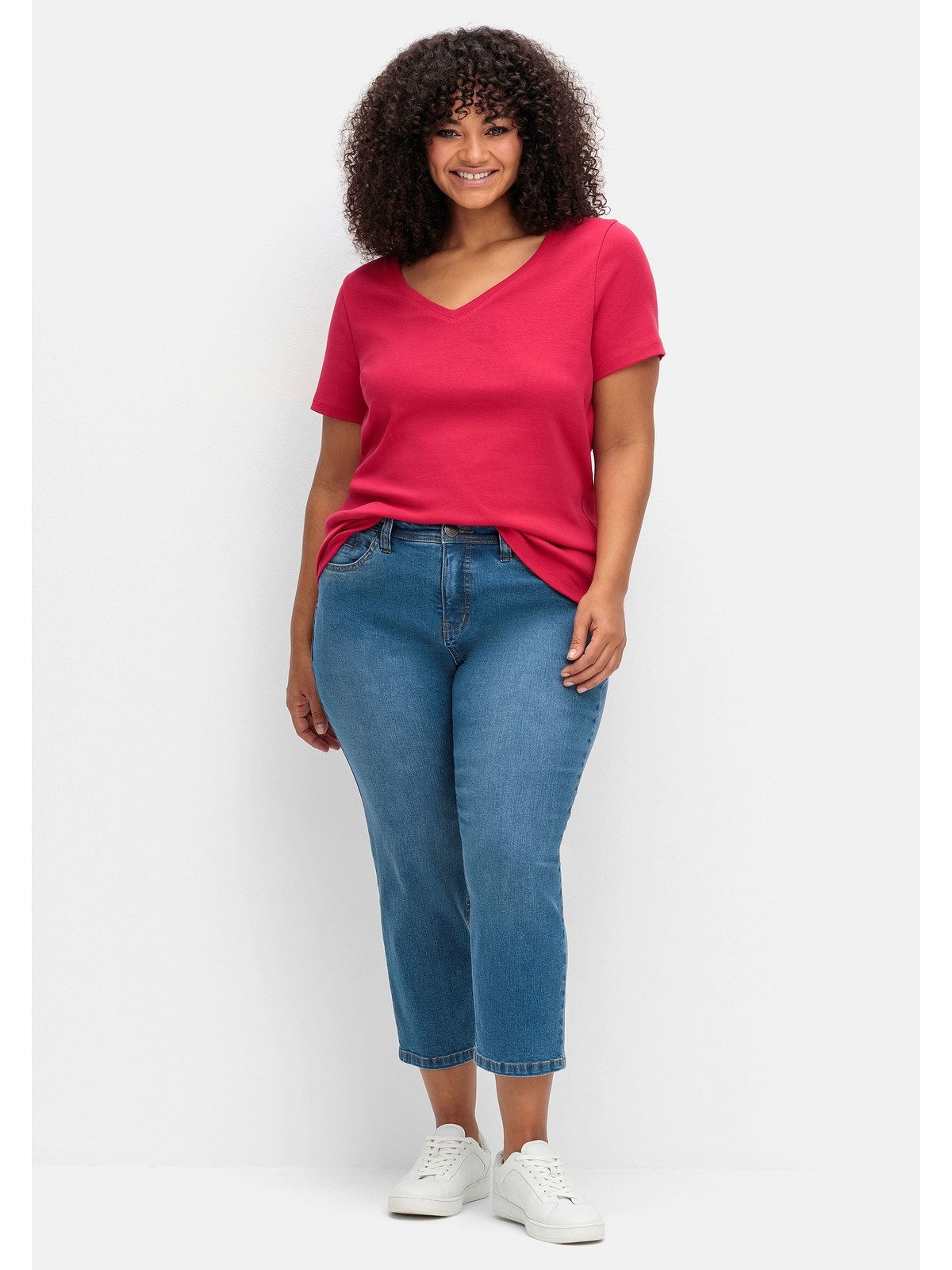Sheego Stretch-Jeans Große Größen im Curvy-Schnitt PIA