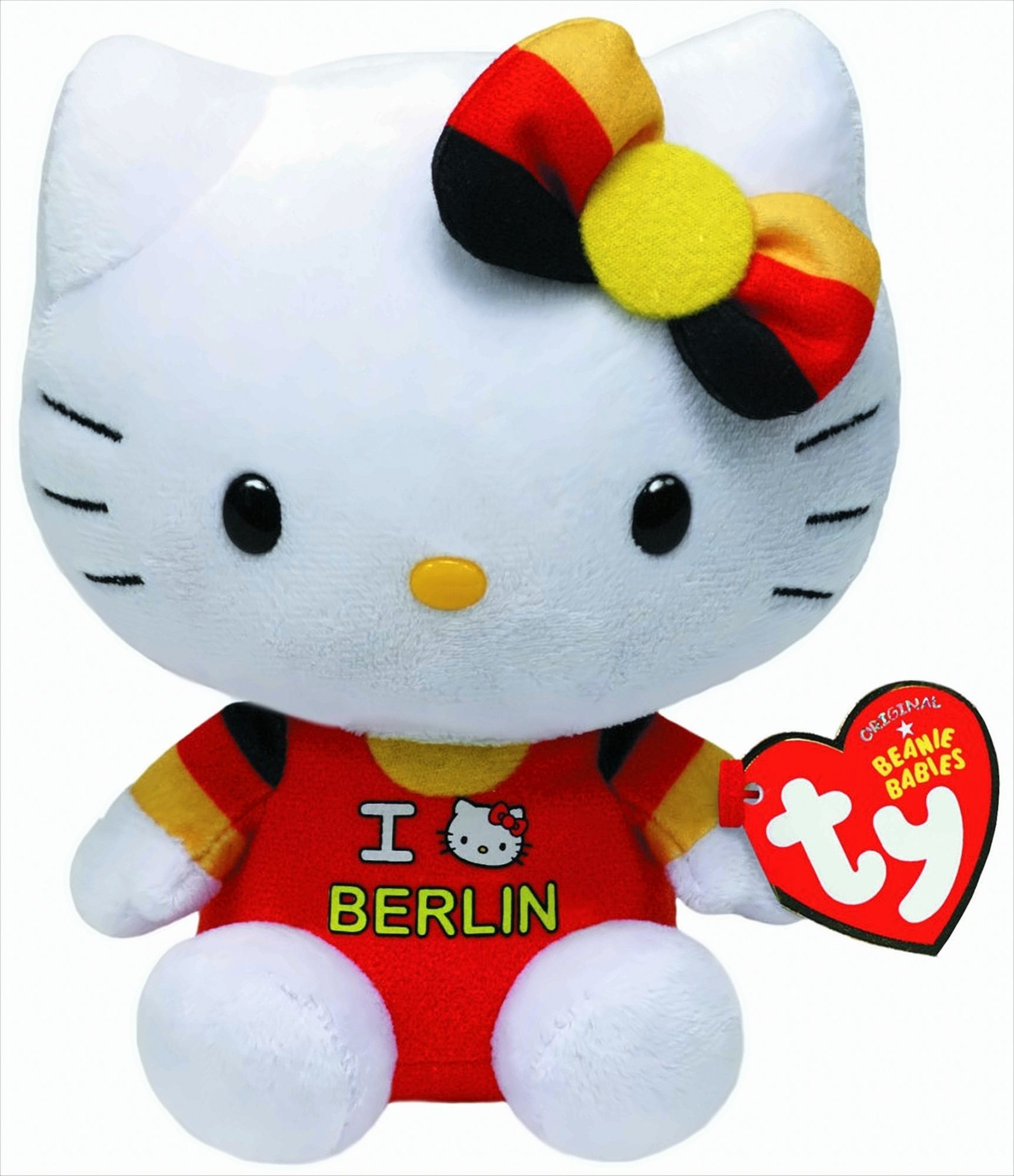 Ty® Plüschfigur Hello Kitty Beanie Baybies - Berlin, 15cm