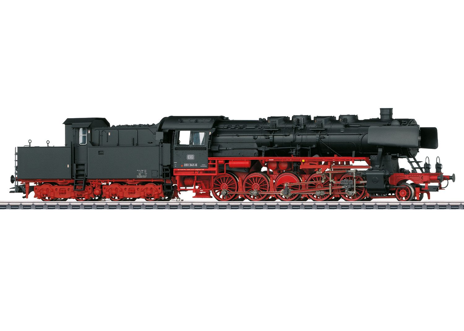 Märklin Dampflokomotive mit Kabinentender Baureihe 051 - 37814, Spur H0, mit Sound und Beleuchtung; Made in Europe