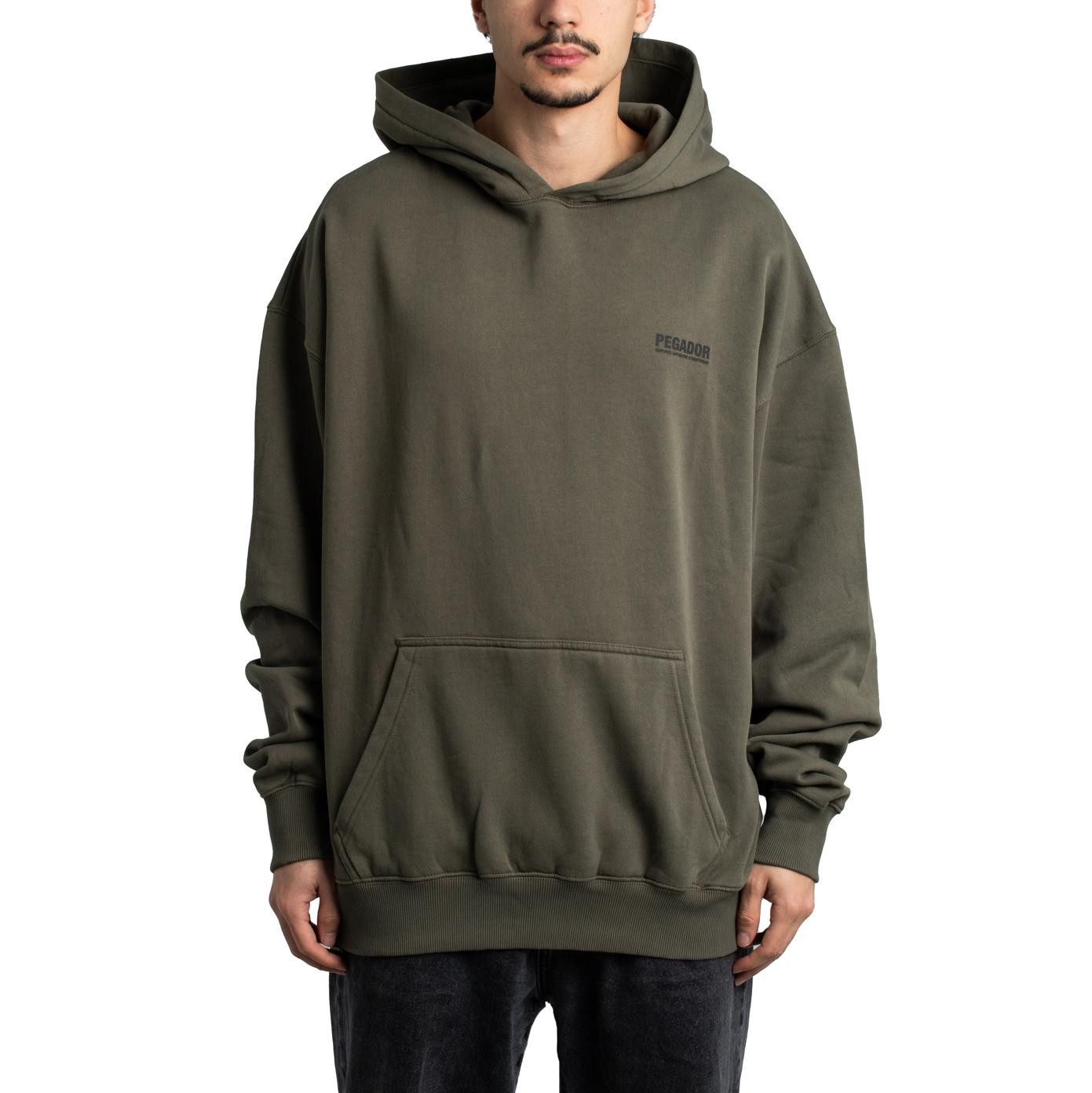 PEGADOR Hoodie Pegador Clinton Oversized Hoodie günstig online kaufen