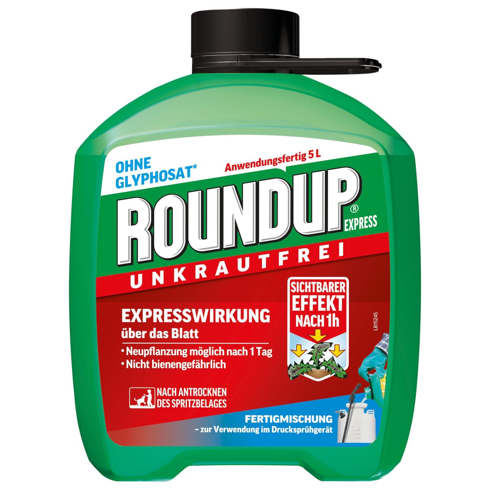 Unkrautbekämpfungsmittel Express Fertigmischung 5 Liter