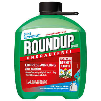 ROUNDUP Unkrautbekämpfungsmittel Roundup Express Fertigmischung - 5 Liter