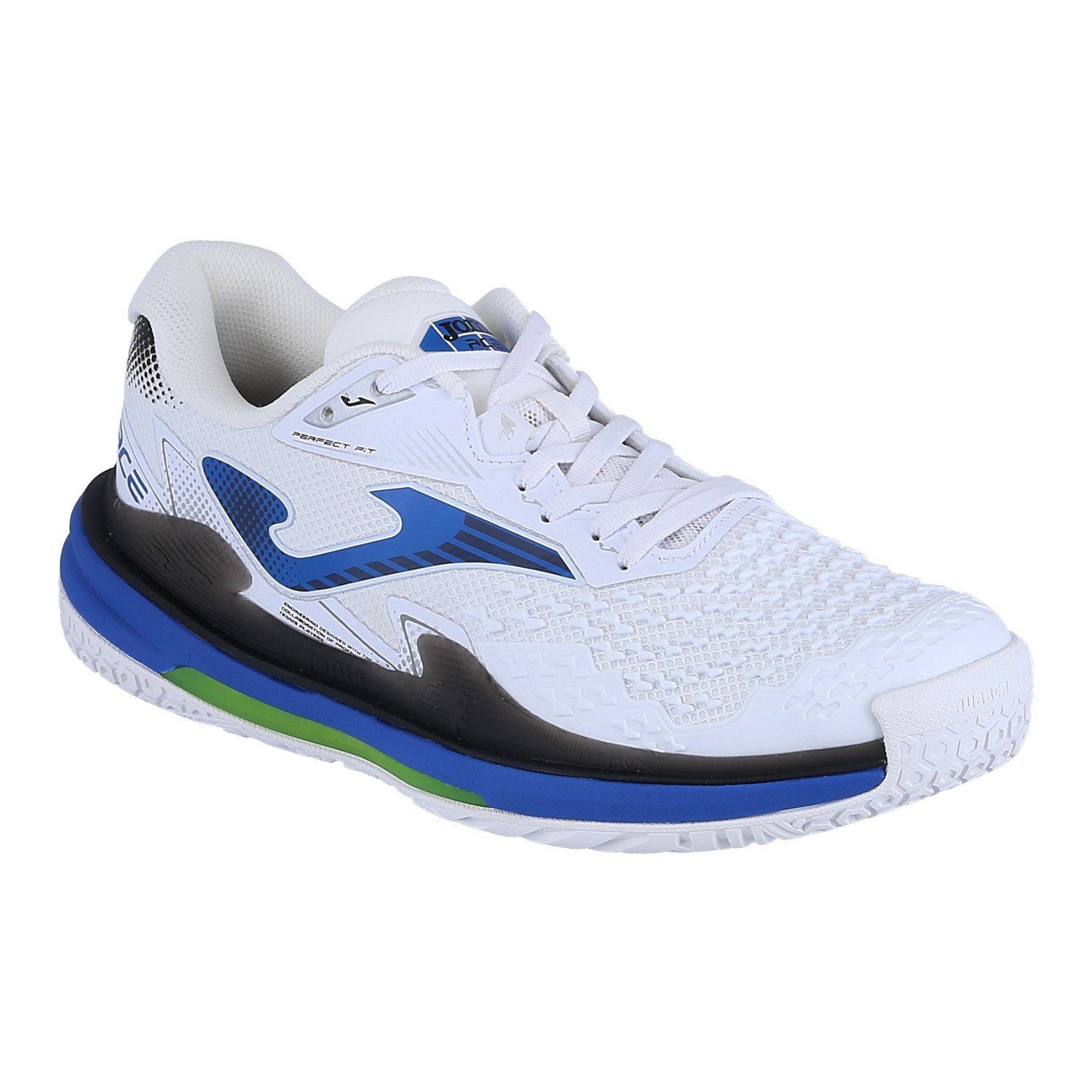 Joma Ace Allcourt/Stabilität weiss/blau Herren Tennisschuh