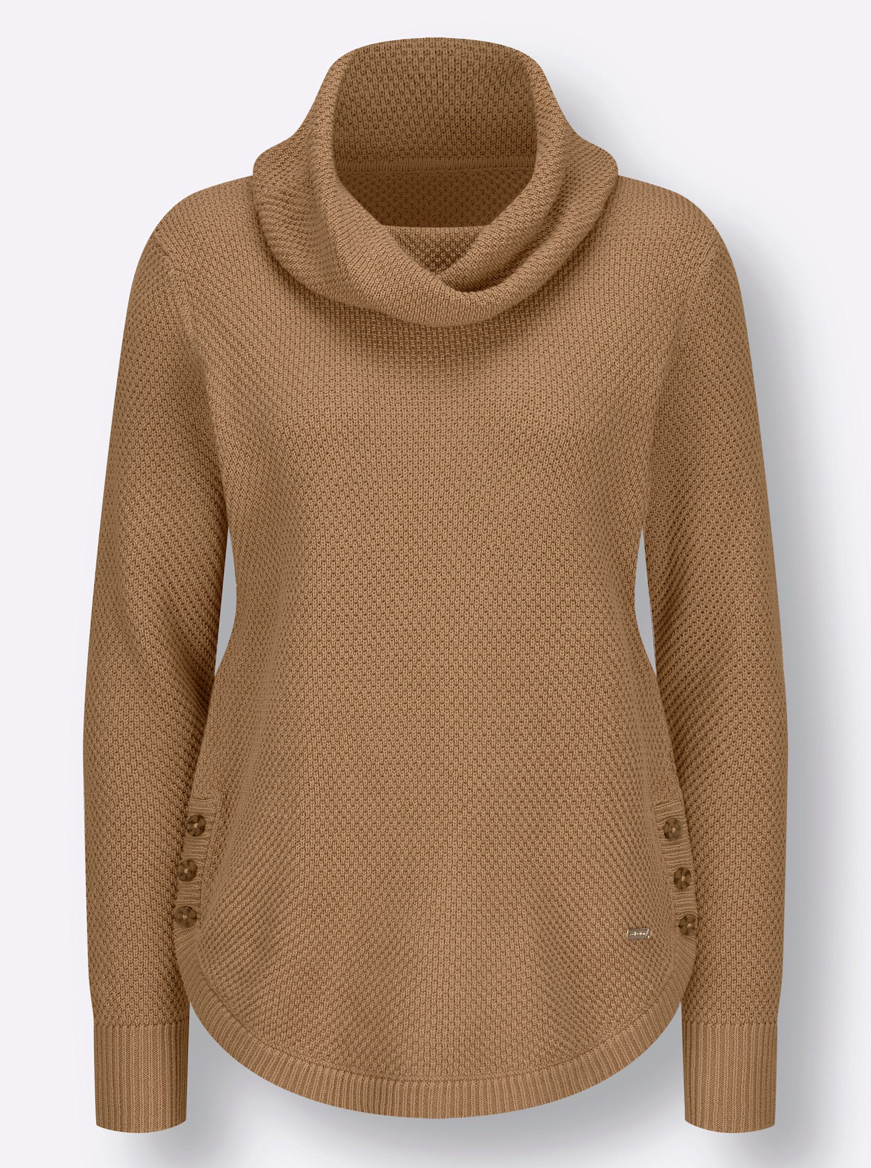 Strickpullover Pullover Langarm Struktur