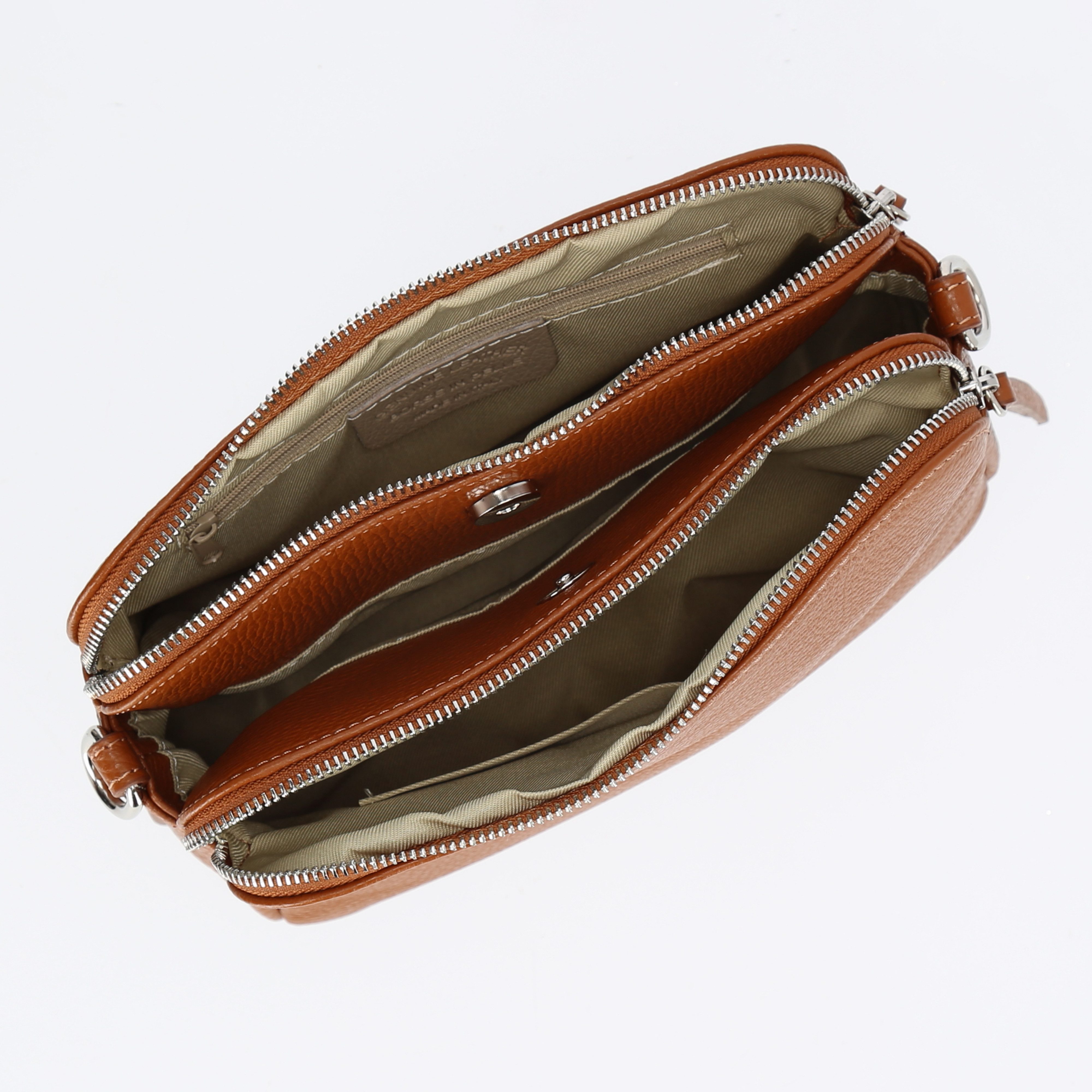 Botego Umhängetasche Umhängetasche Damen echtes Leder, günstig online kaufen