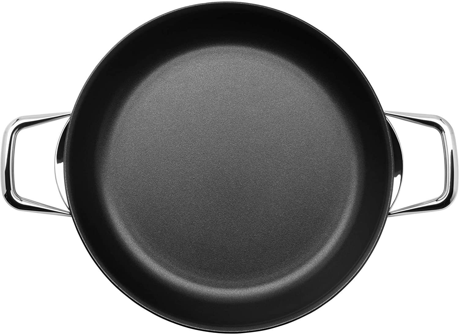 WMF Schmorpfanne Steak Profi Servierpfanne, 28 cm, Mehrschichtmaterial (1-tlg., 1x Servierpfanne beschichtet 28cm - optimal für Herdplatten mit Ø 22cm)