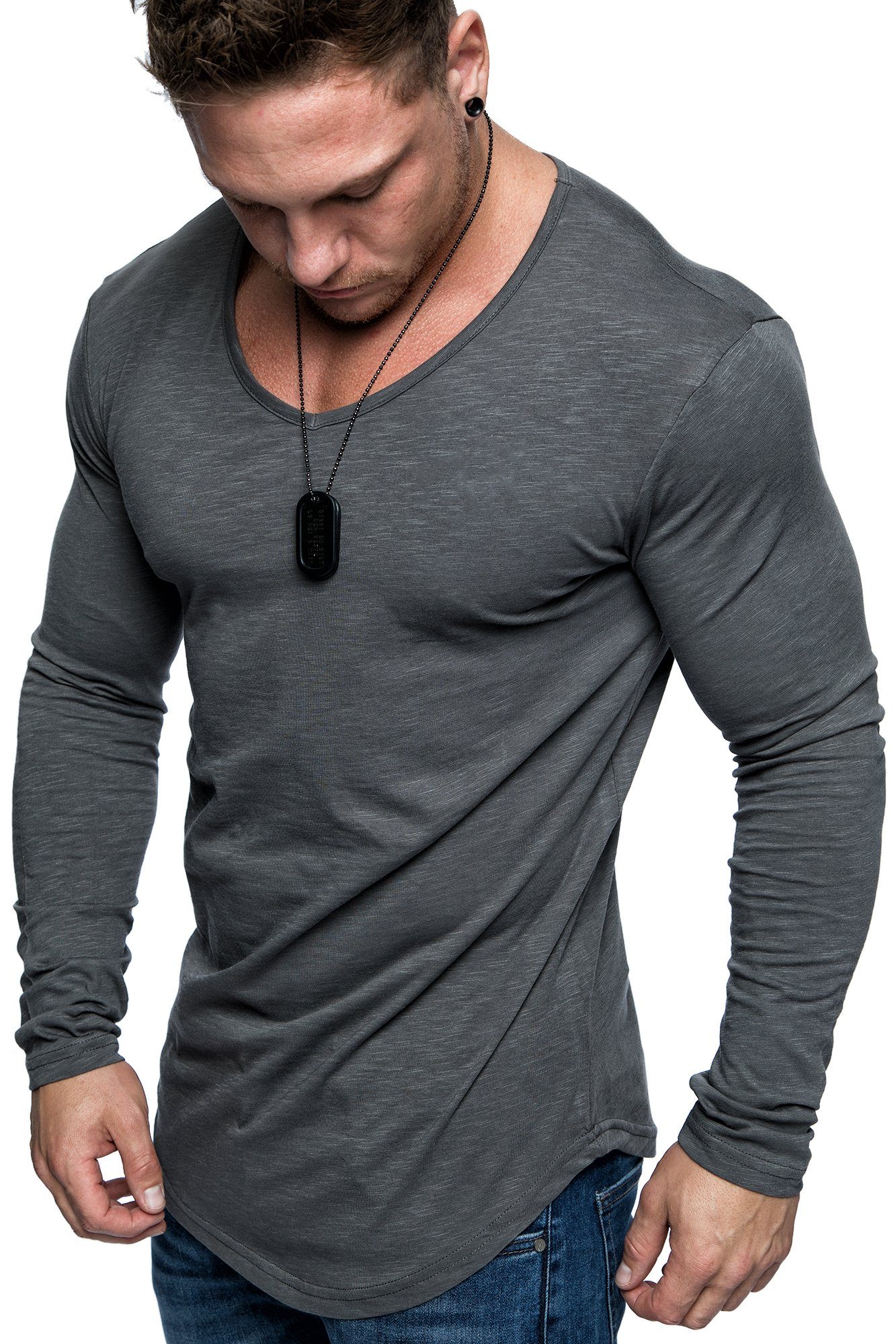 Amaci&Sons T-Shirt OXNARD Langarmshirt günstig online kaufen