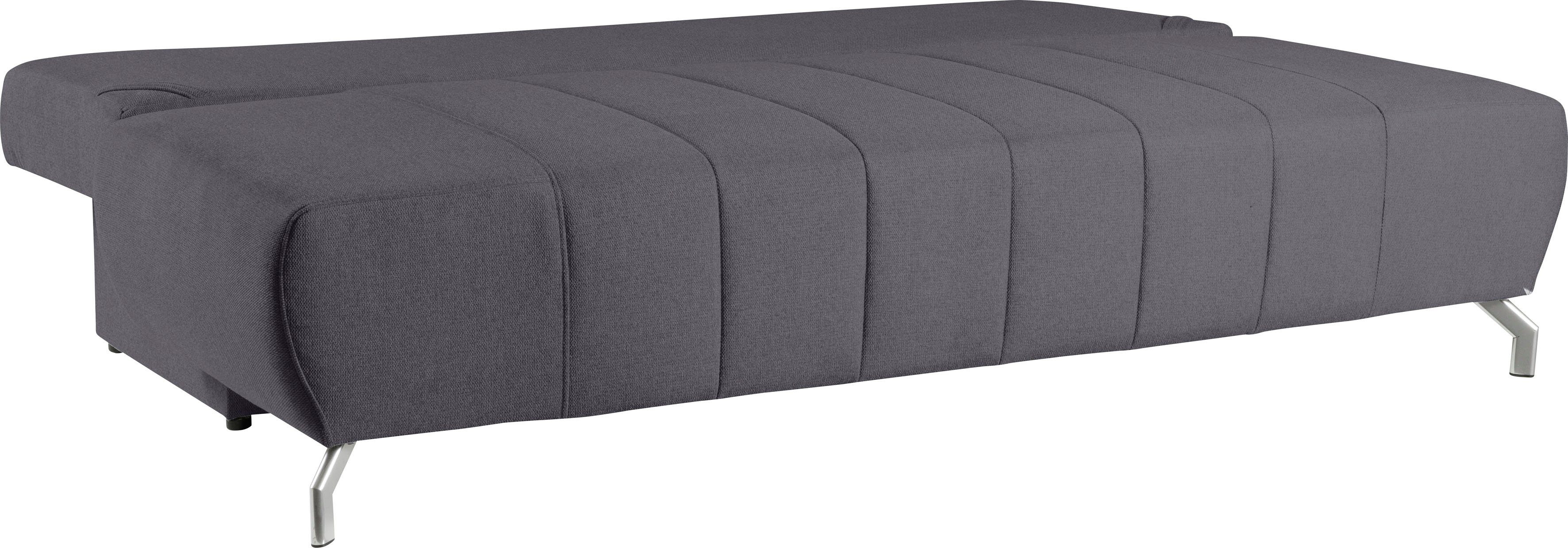 WERK2 Schlafsofa Troya, 2-Sitzer Sofa Federkern mit Bettkasten und & Schlafcouch