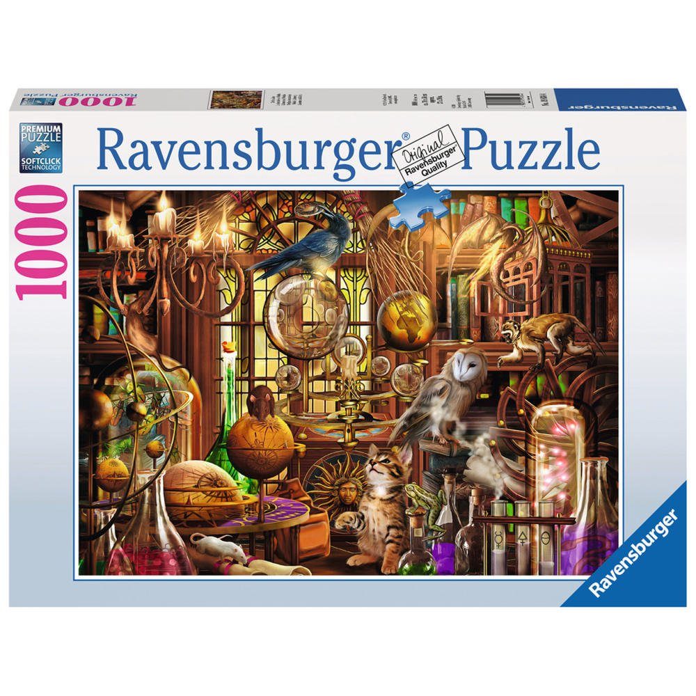 Ravensburger Puzzle Merlins Labor, 1000 Puzzleteile