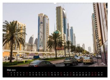 CALVENDO Wandkalender Faszination Dubai (Premium, hochwertiger DIN A2 Wandkalender 2023, Kunstdruck in Hochglanz)