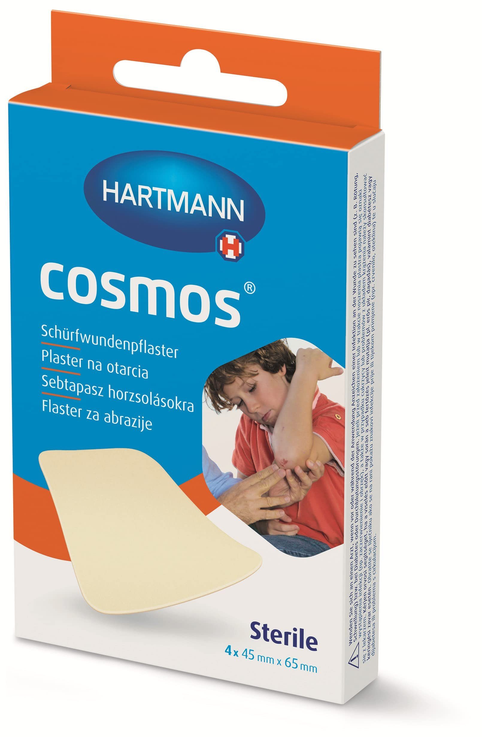 PAUL HARTMANN AG Wundpflaster PHAG DE COSMOS Schürfwundenpfl