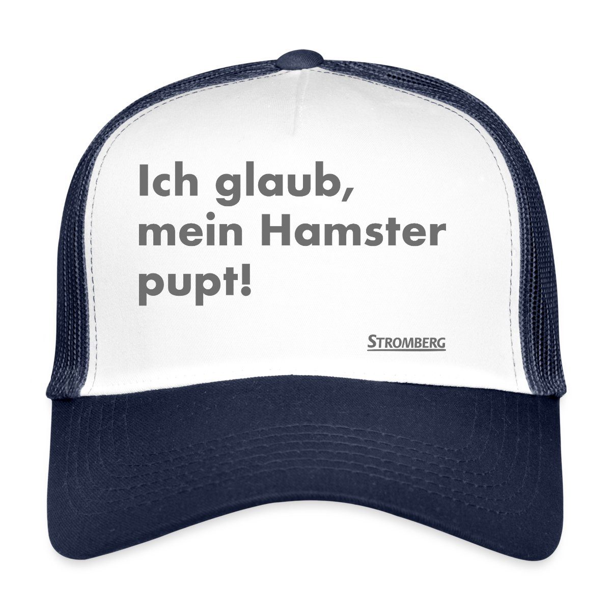 Weiß/Navy