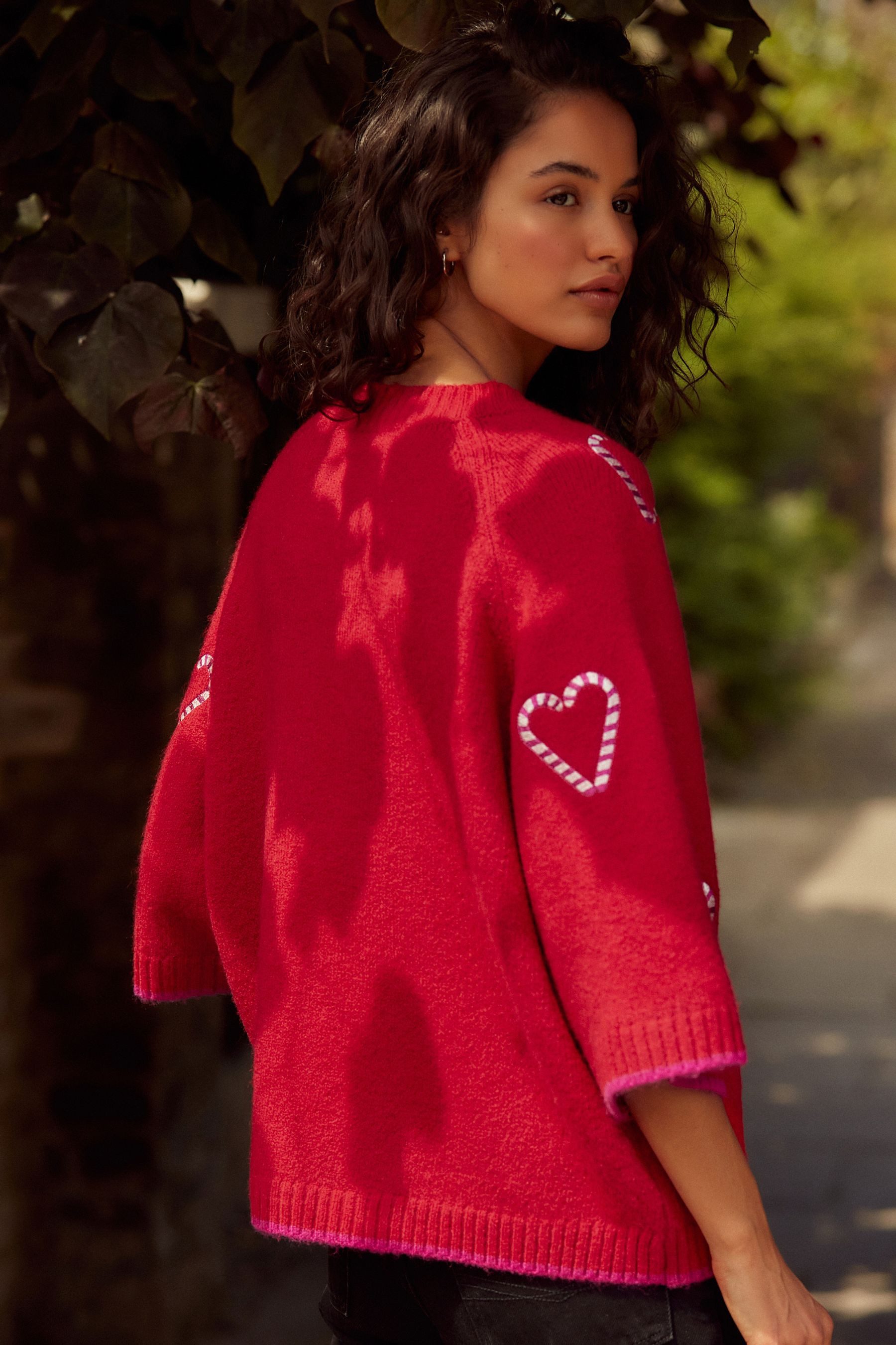 Next Strickpullover Weihnachtspullover (1-tlg)