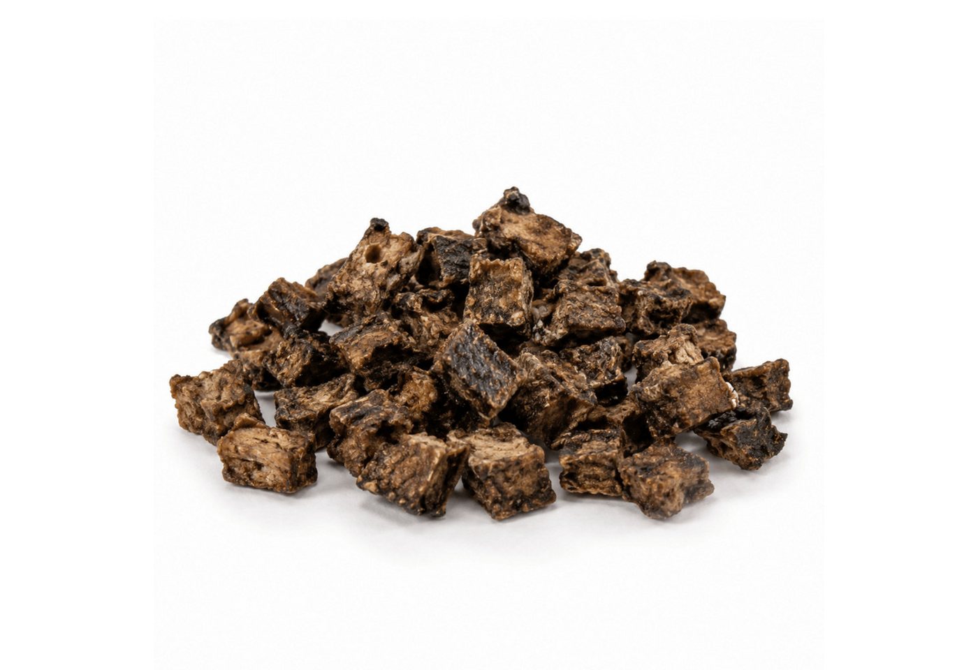 Breers Pet Food Lammlunge Würfel getrocknet Lamm, Snack für: Hund, Lammlunge Würfel Hundesnack Trainingssnack Kauartikel naturbelassen