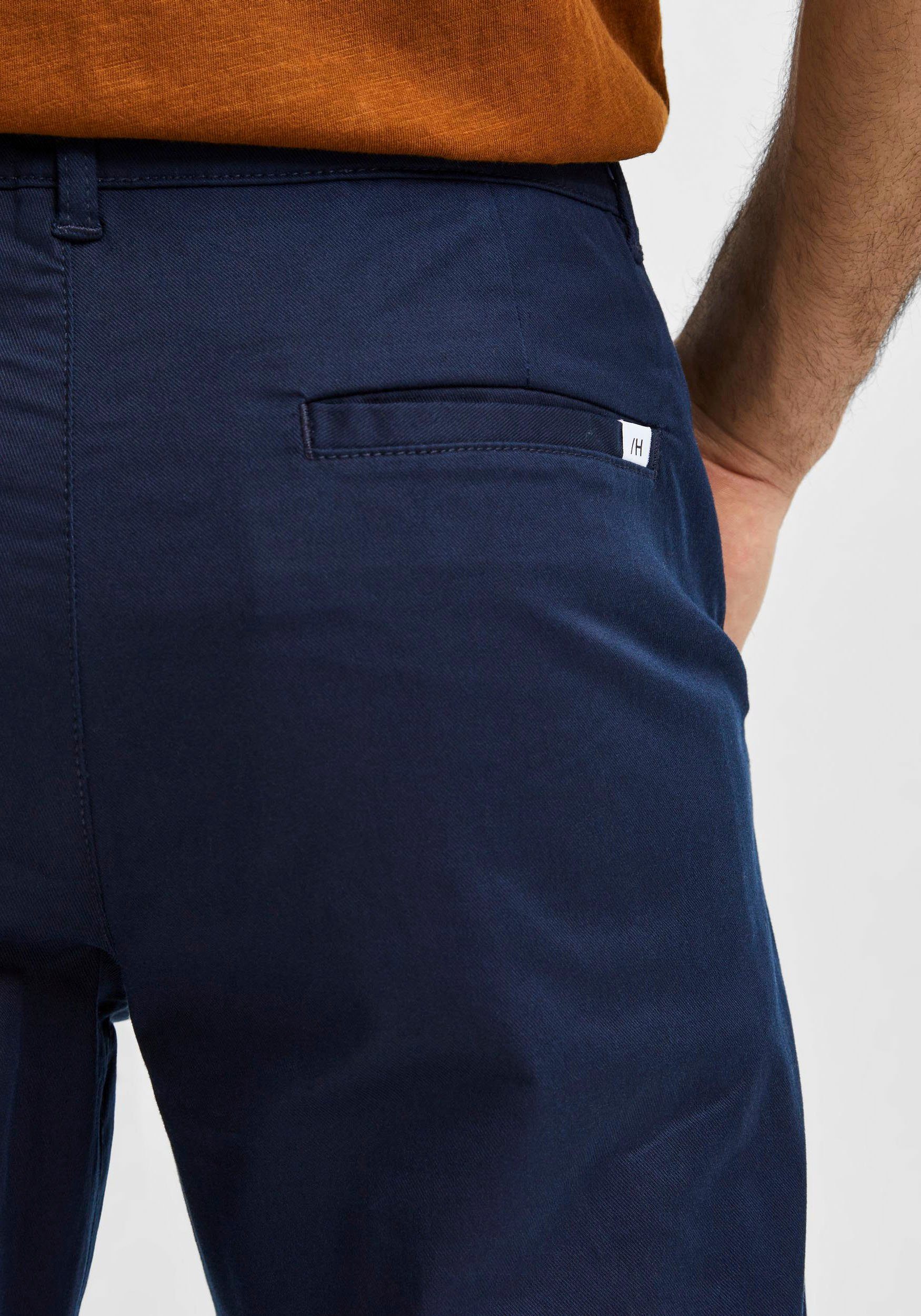 SE Chinohose Sapphire HOMME SELECTED Chino Dark