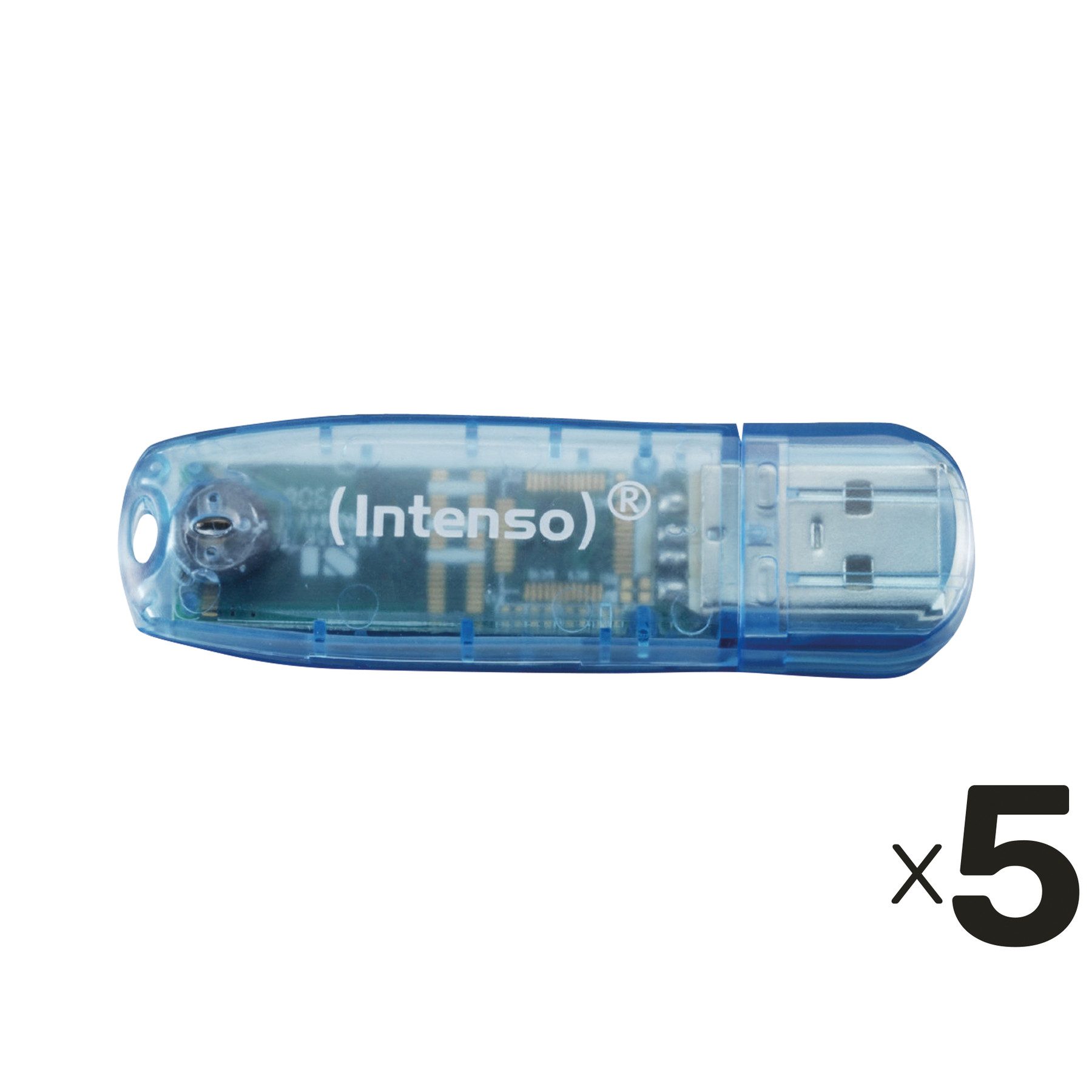 INTENSO USB-Stick Rainbow Line 3502450 USB 2.0 4GB USB-Stick