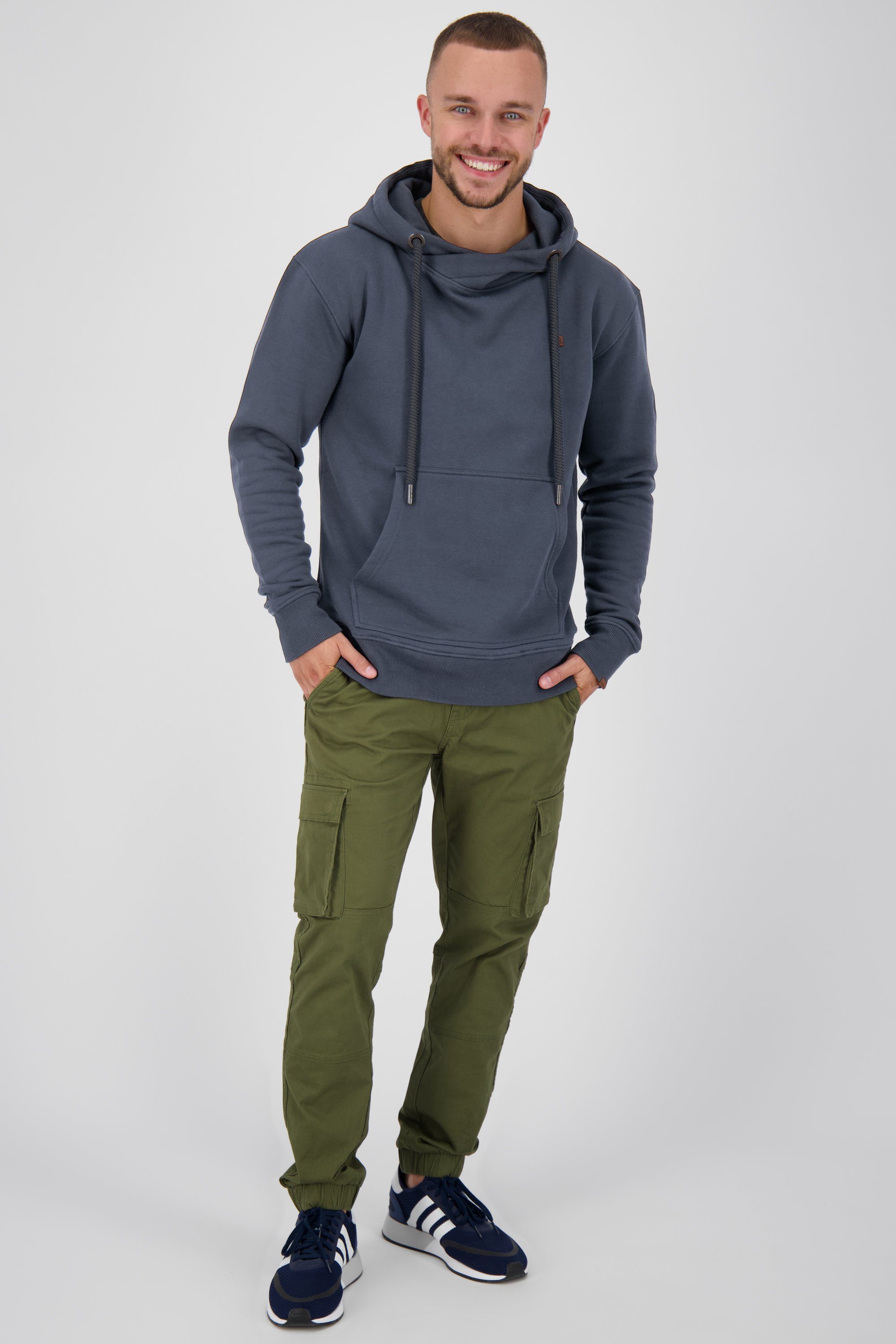 Alife & Kickin JohnsonAK marine A Kapuzensweatshirt Kapuzensweatshirt, Sweatshirt Herren Sweat