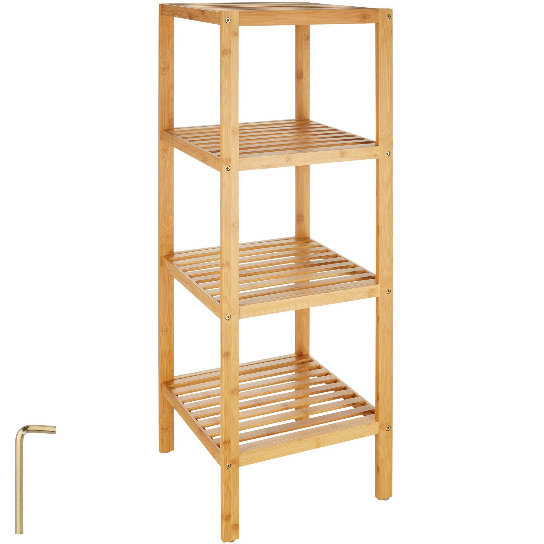 tectake Badregal Cornelia, Einzelstück, aus Bambus günstig online kaufen