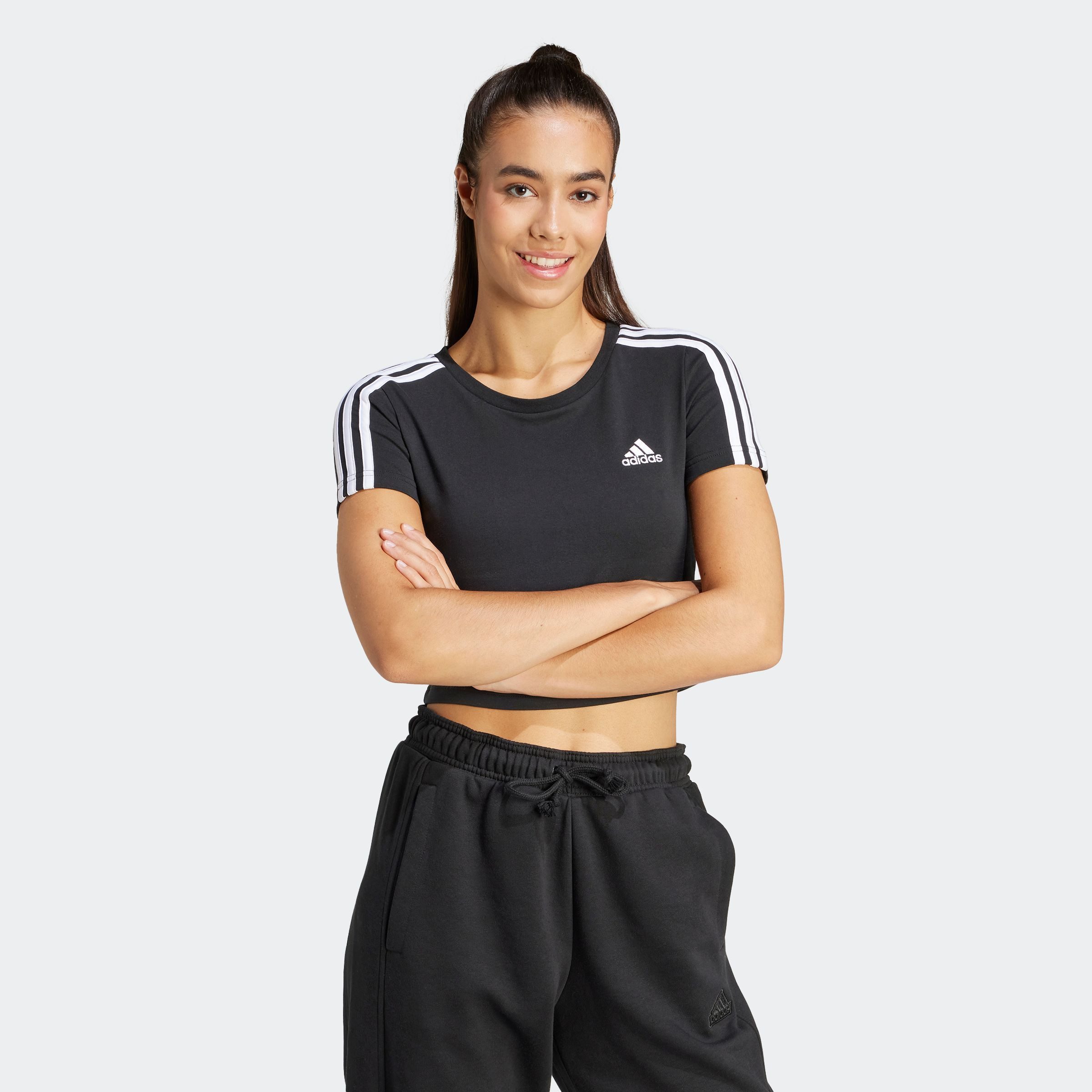 adidas Sportswear T-Shirt ESSENTIALS 3-STREIFEN günstig online kaufen