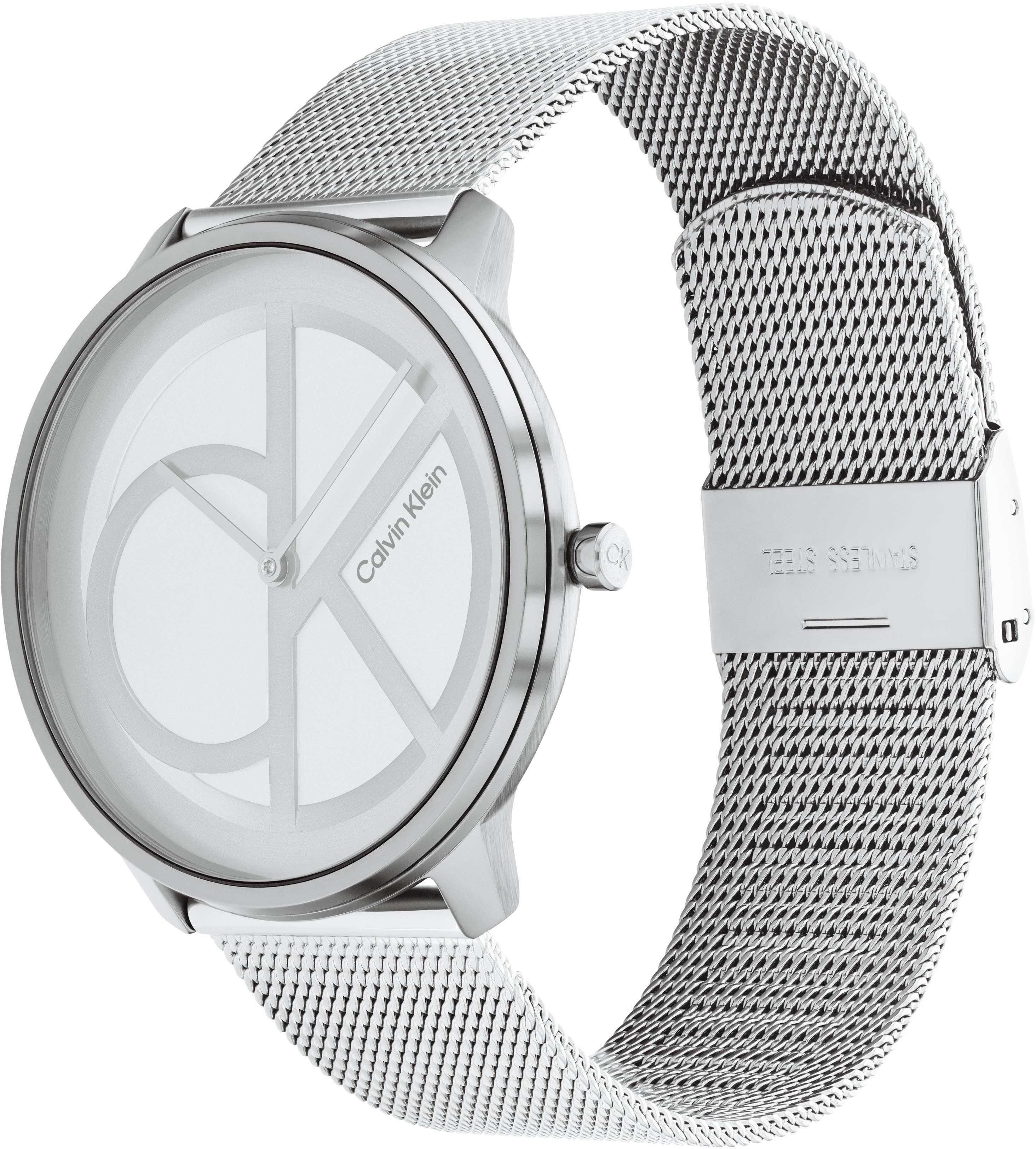 Calvin Klein Quarzuhr Iconic 40 mm, 25200027 Mesh