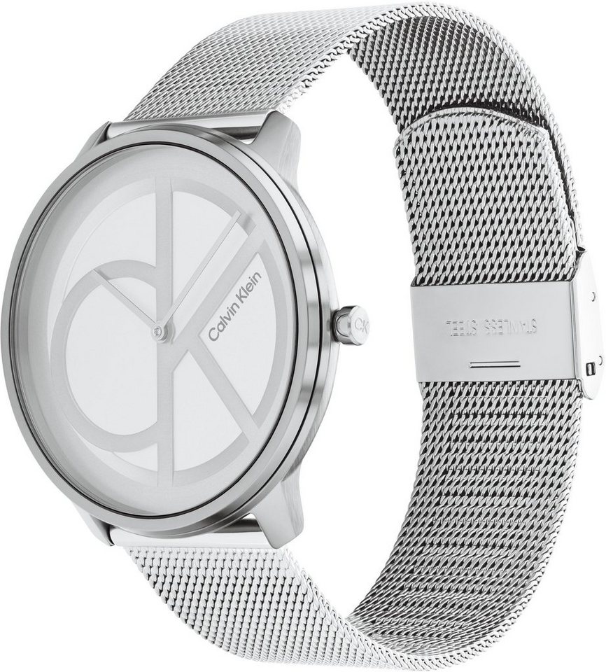 Calvin Klein Quarzuhr Iconic Mesh 40 mm, 25200027