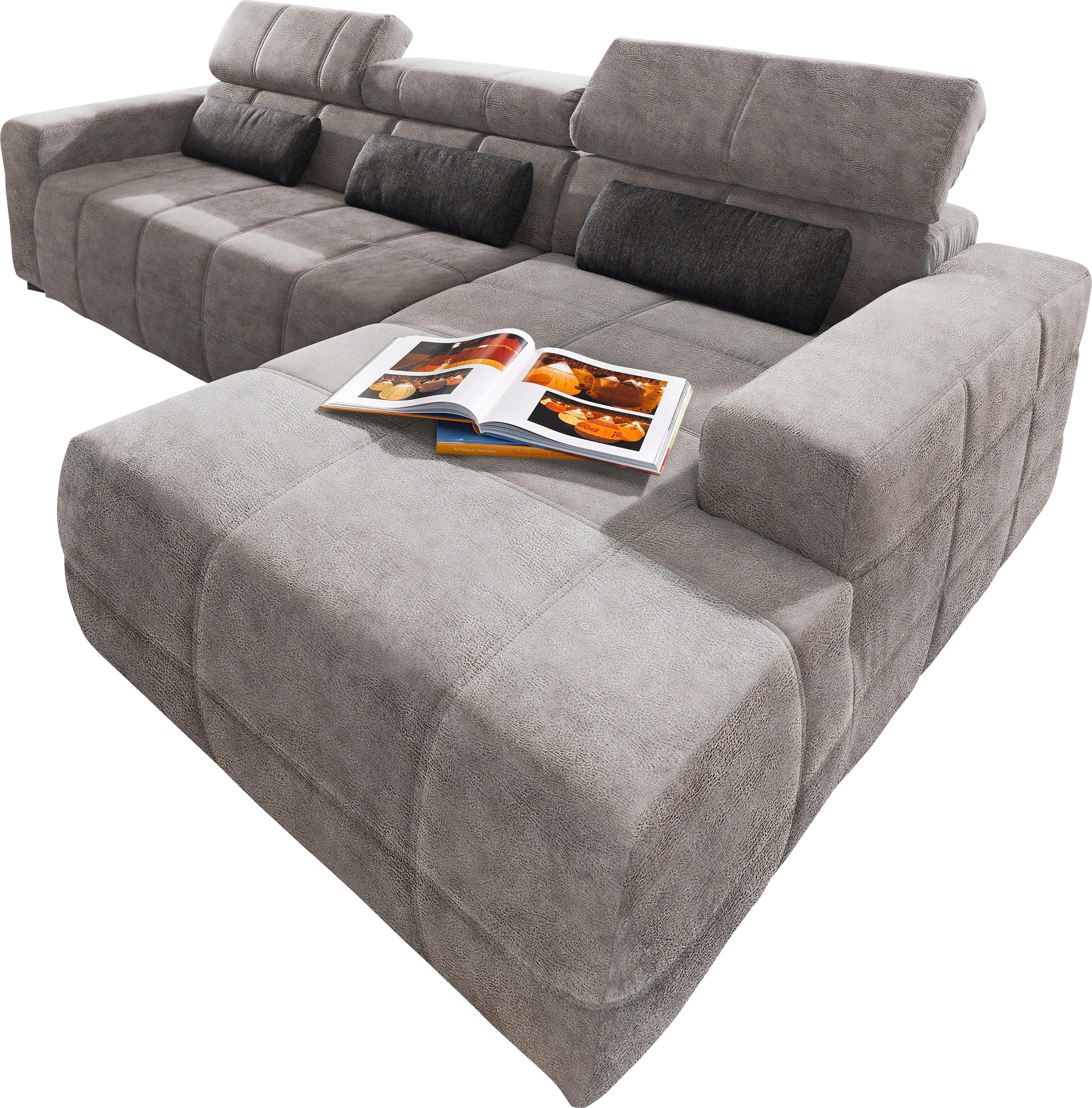 DOMO collection Ecksofa Brandon B/T/H: 289/177/80 günstig online kaufen