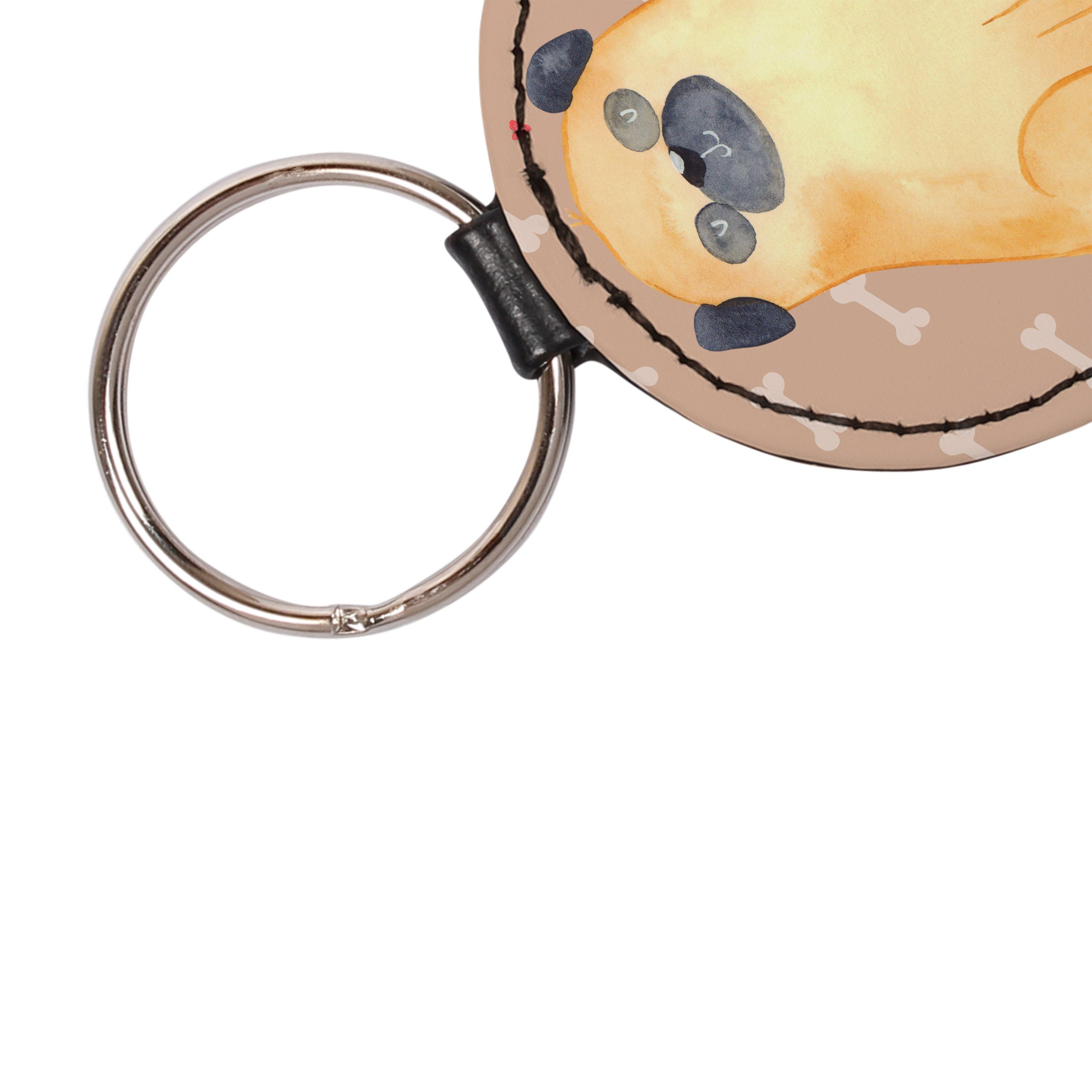 Schlüsselanhänger Panda - (1-tlg) - Geschenk, Hundemo & Glücksbringer, Hundeglück Mr. Mops Mrs. Taschenanhänger,