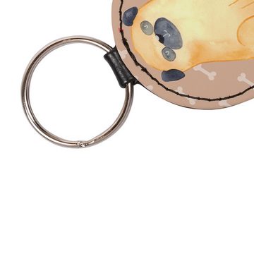 Mr. & Mrs. Panda Schlüsselanhänger Mops - Hundeglück - Geschenk, Taschenanhänger, Glücksbringer, Hundemo (1-tlg), Charmant & Elegant