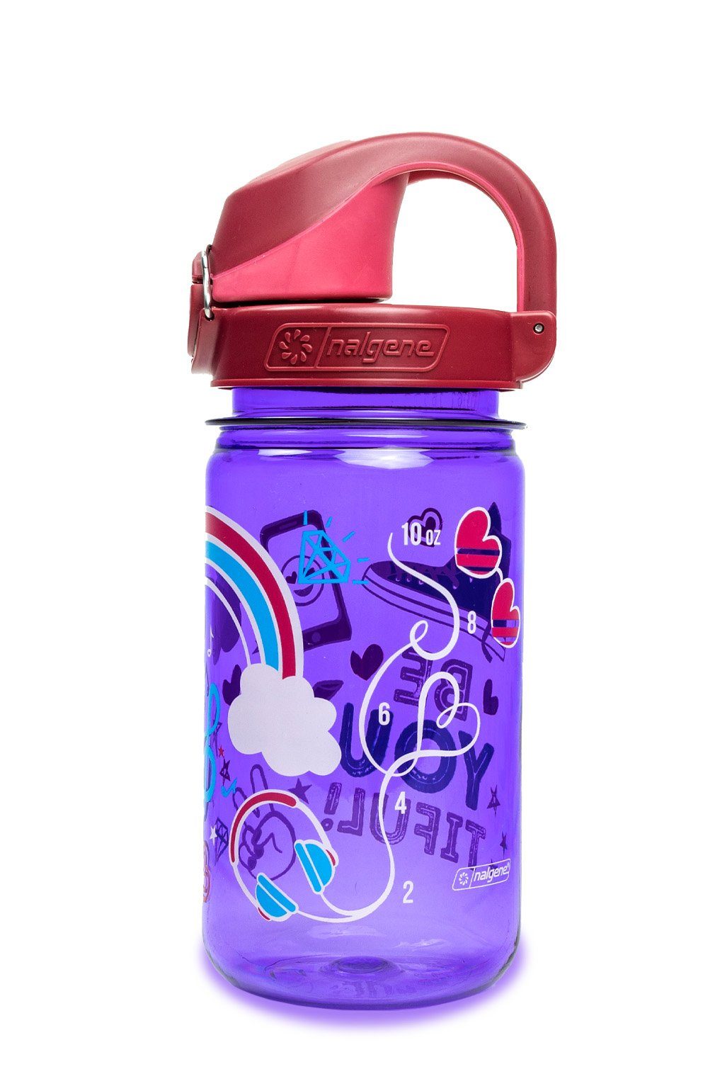 L Trinkflasche Nalgene 0,35 Kids violett Nalgene Beyoutiful Kinderflasche 'OTF Sustain'