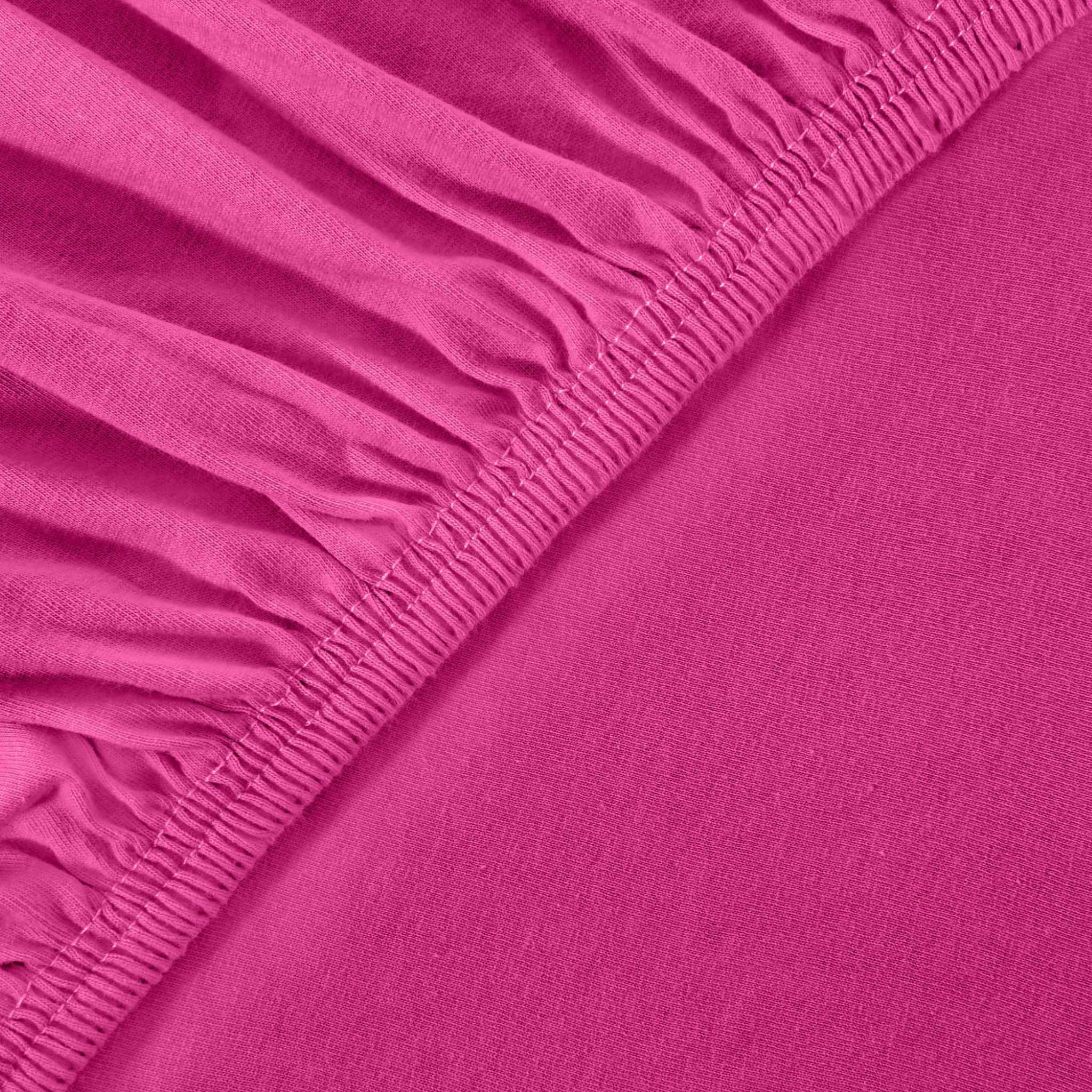leevitex® Spannbettlaken verschiedene Größen, Stoffgewicht 170 g/m², 40 cm Steghöhe, Jersey, Gummizug: rundum, (1 Stück), verschiedene Farben, OEKO-TEX® STANDAR – Bild 2 von 5