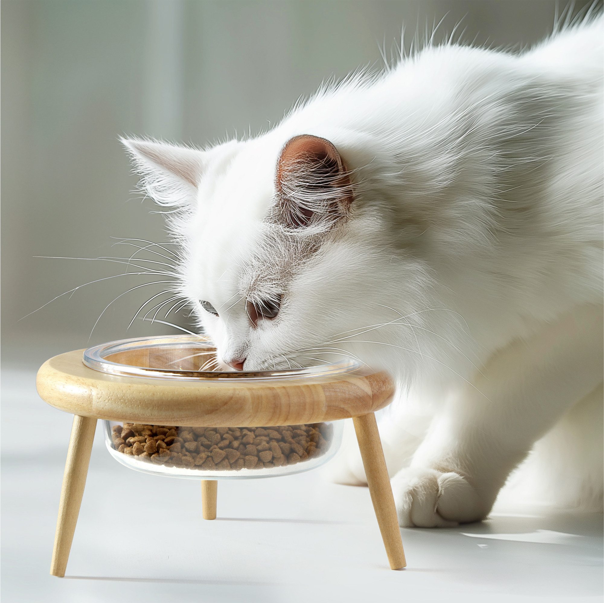 Napf Katzen Futternapf erhöht - Katzenfressnapf erhöht - Erhöhter Napf