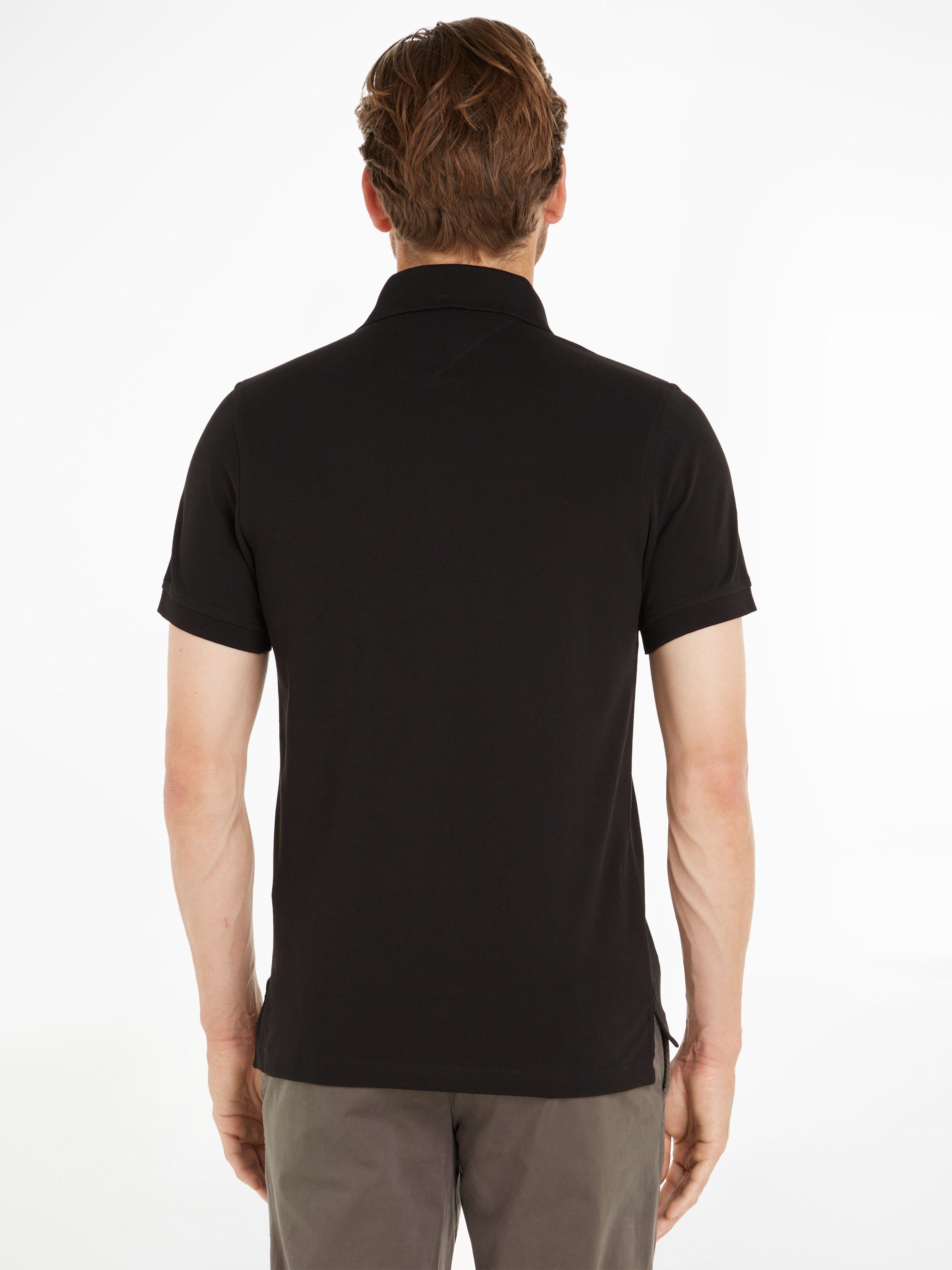 Tommy Hilfiger Poloshirt 1985 SLIM POLO mit Stickerei, Piqué-Qualität, Slim fit