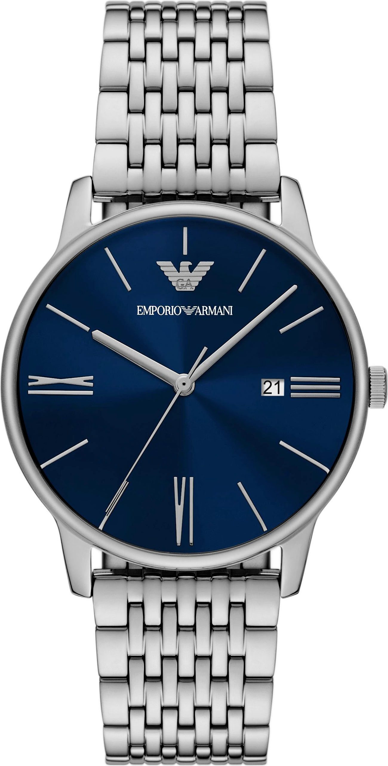 Emporio Armani Quarzuhr AR11674, Armbanduhr, Damenuhr, günstig online kaufen