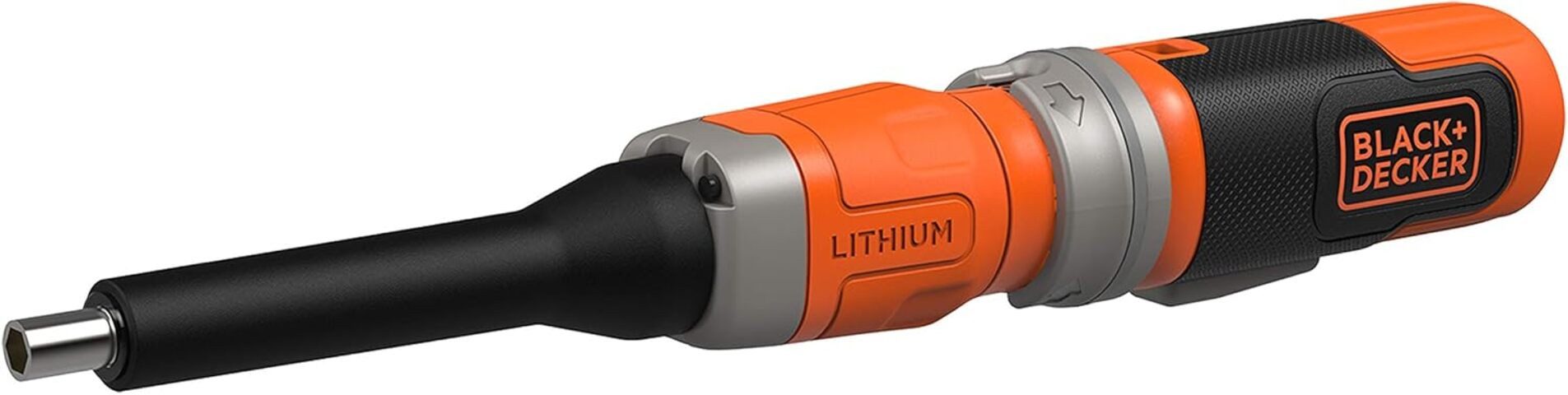 Black + Decker Akku-Stabschrauber Akku-Stabschrauber (3.6V, 1,5 Ah, mit Schaftverlängerung), (1-tlg)