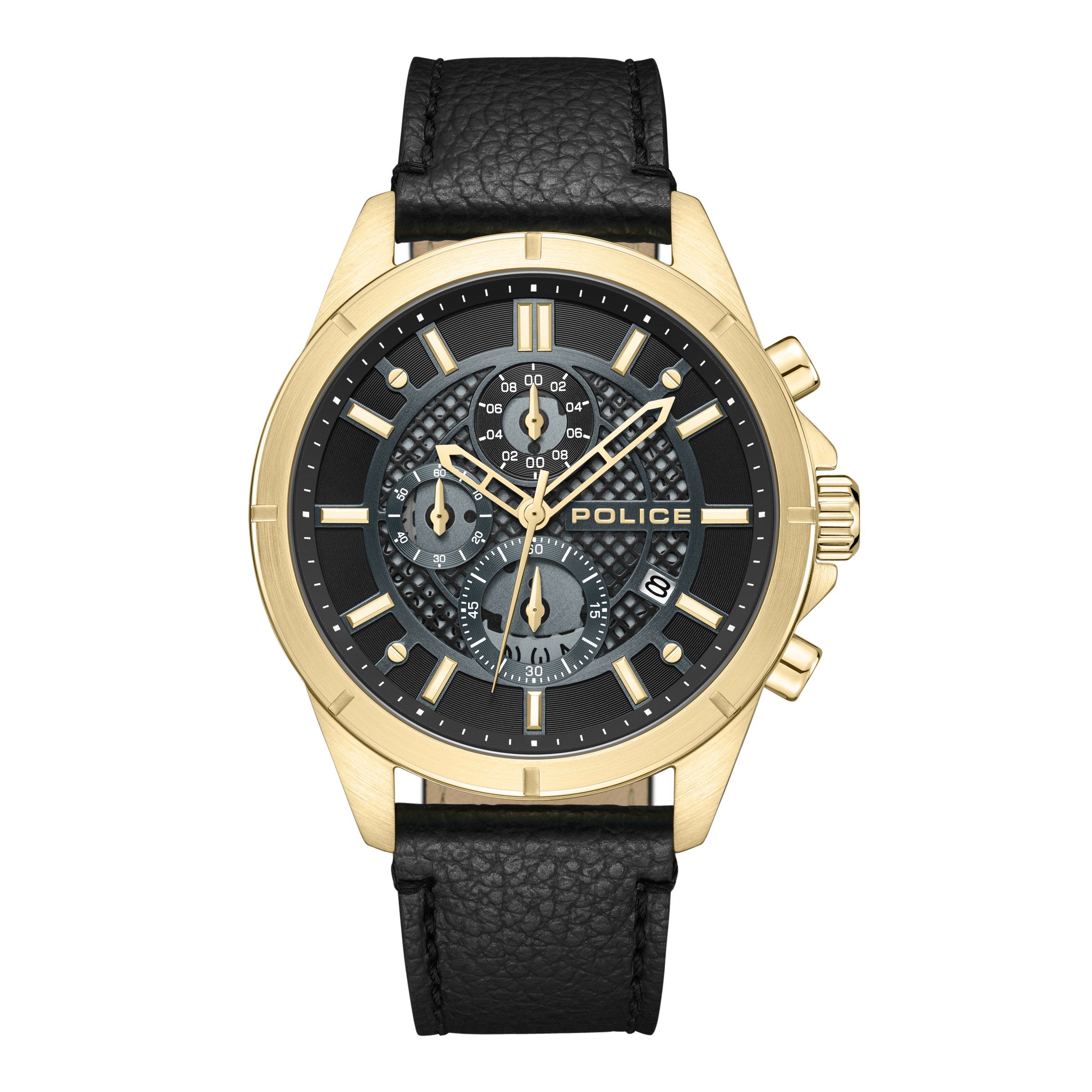 Police Quarzuhr Quarzuhr Herrenuhr 45 Quarz Herren