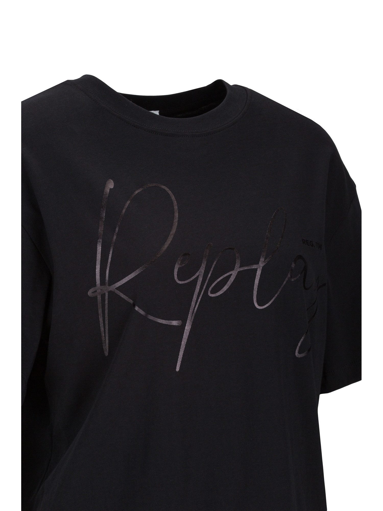 Replay T-Shirt Replay Print Big