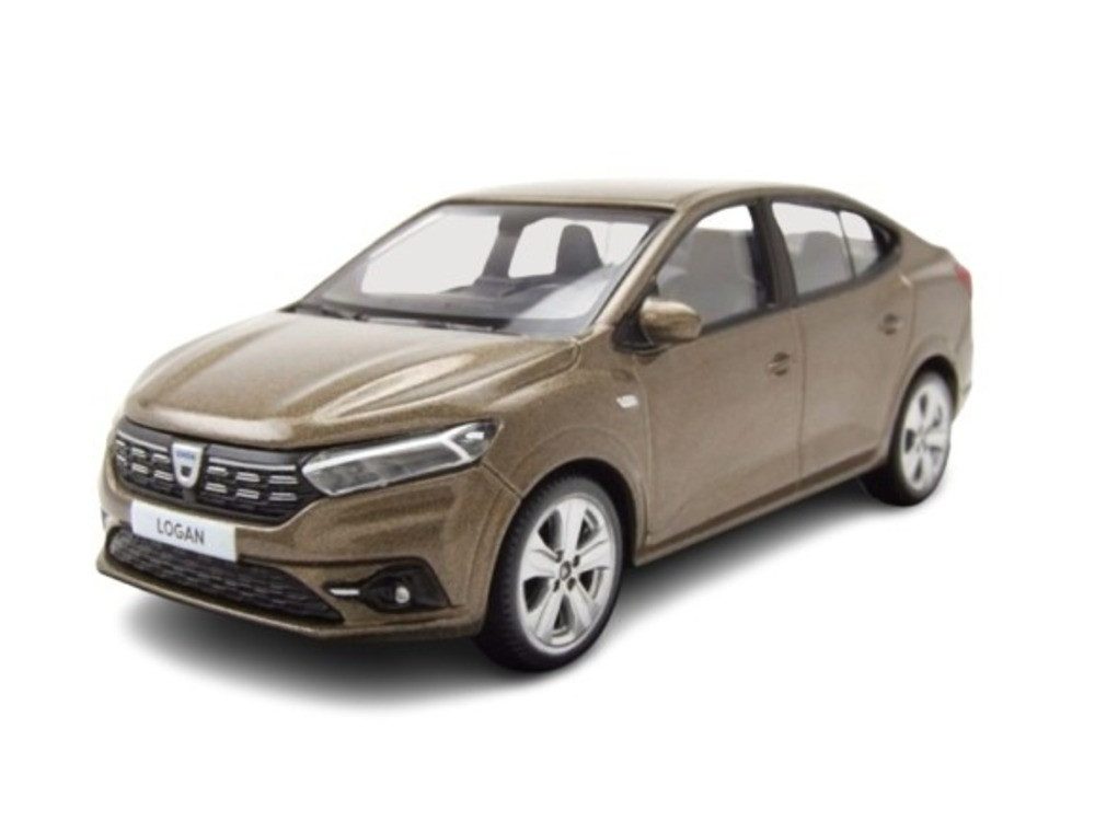Modellauto Dacia Logan 2021 braun metallic