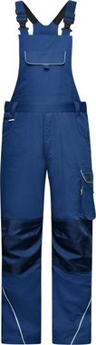 James & Nicholson Arbeitslatzhose Workwear Latzhose -Solid- normale Länge FaS50879M