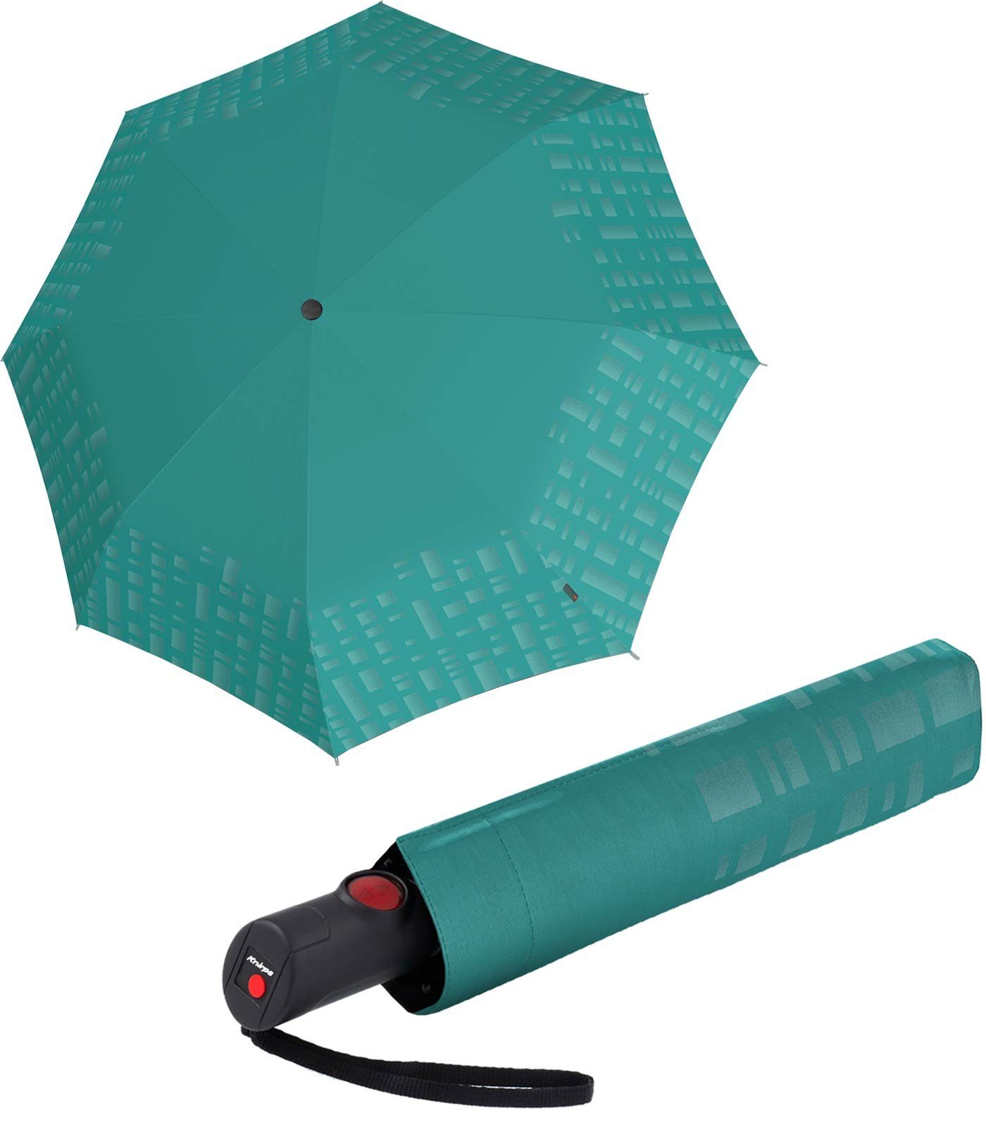 Knirps® Stockregenschirm C.205 Duomatic Auf-Zu-Automatik solid reflective, mit reflektierenden Elementen